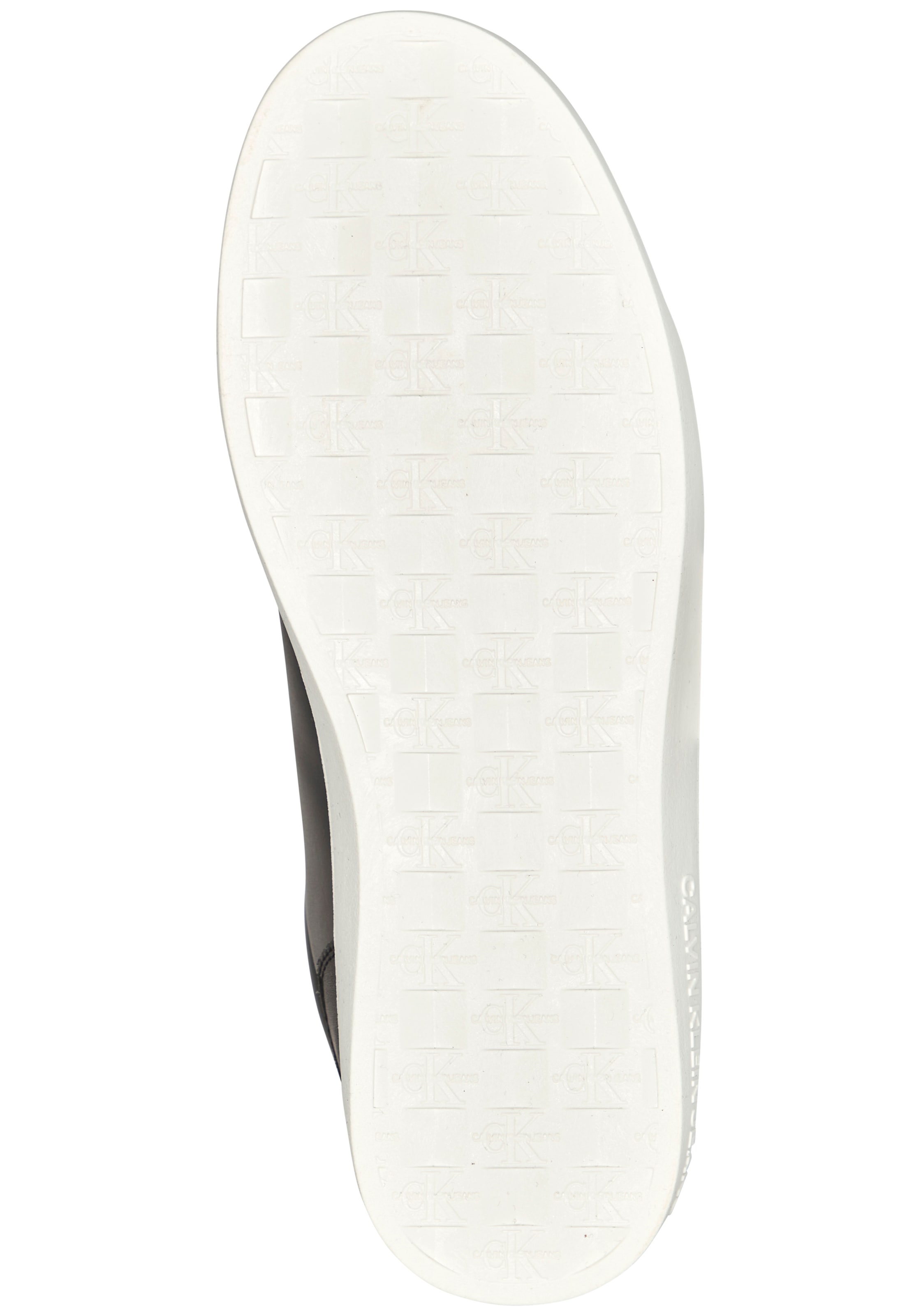 Calvin Klein Jeans Sneaker »CLASSIC CUPSOLE MONO LTH«  Freizeitsneaker, Halbschuh, Schnürschuh in klassischer Optik