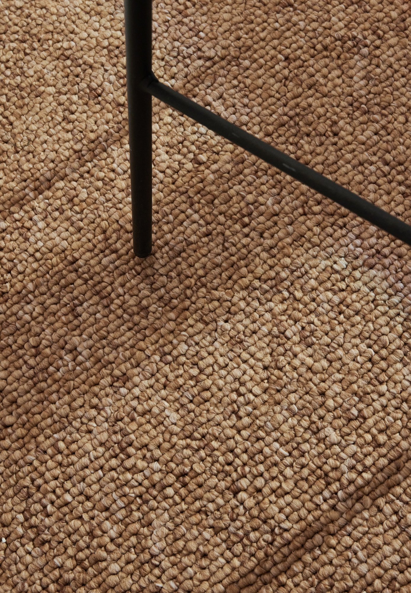 ELLE DECORATION Teppich »Rocco«, rechteckig, 10 mm Höhe, Läufer, waschbar, Wohnzimmer, Esszimmer, Woll-Optik