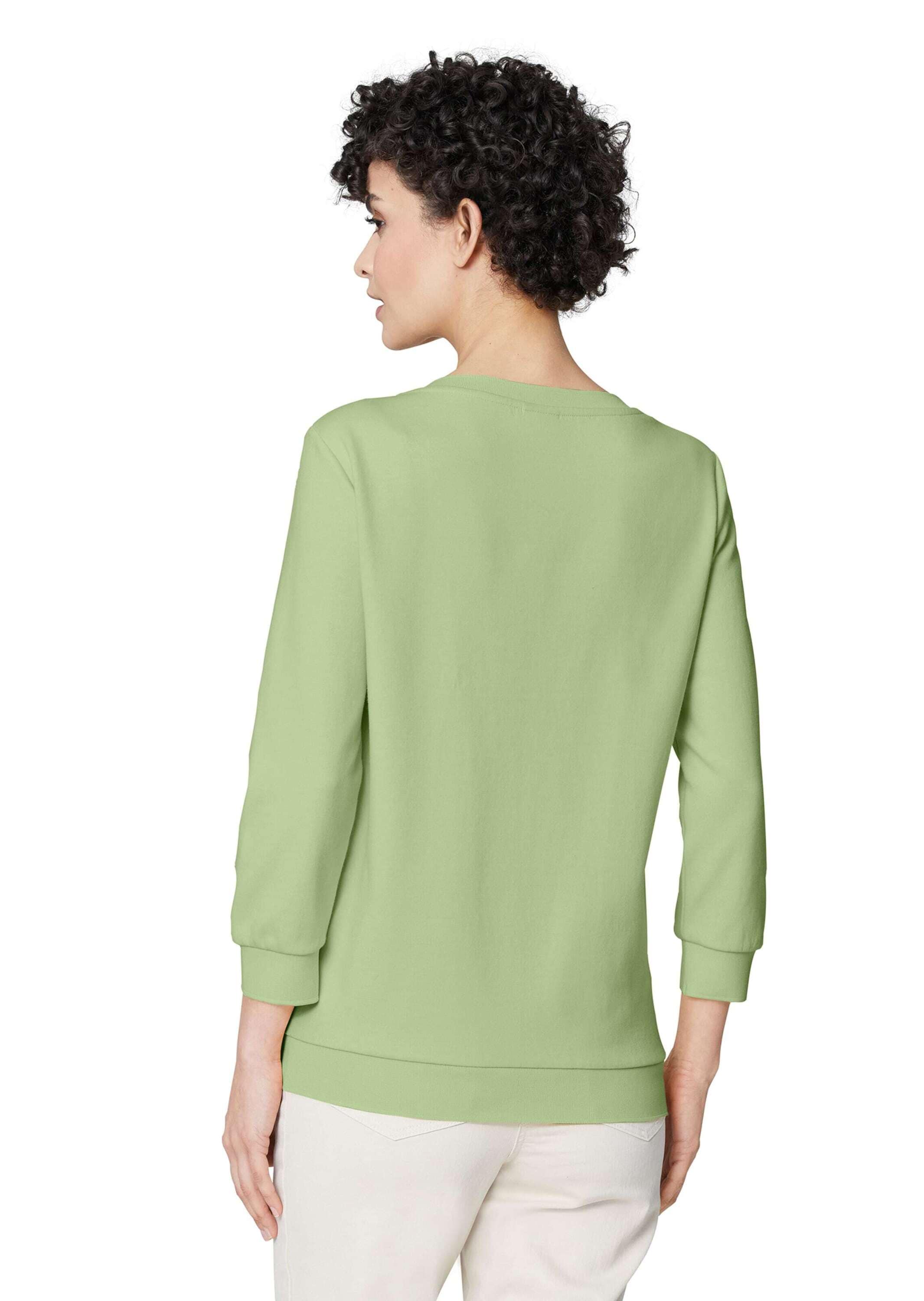 MADELEINE 3/4-Arm-Shirt »Sweatshirt Sweatshirt mit 3/4-langen Ärmeln.«