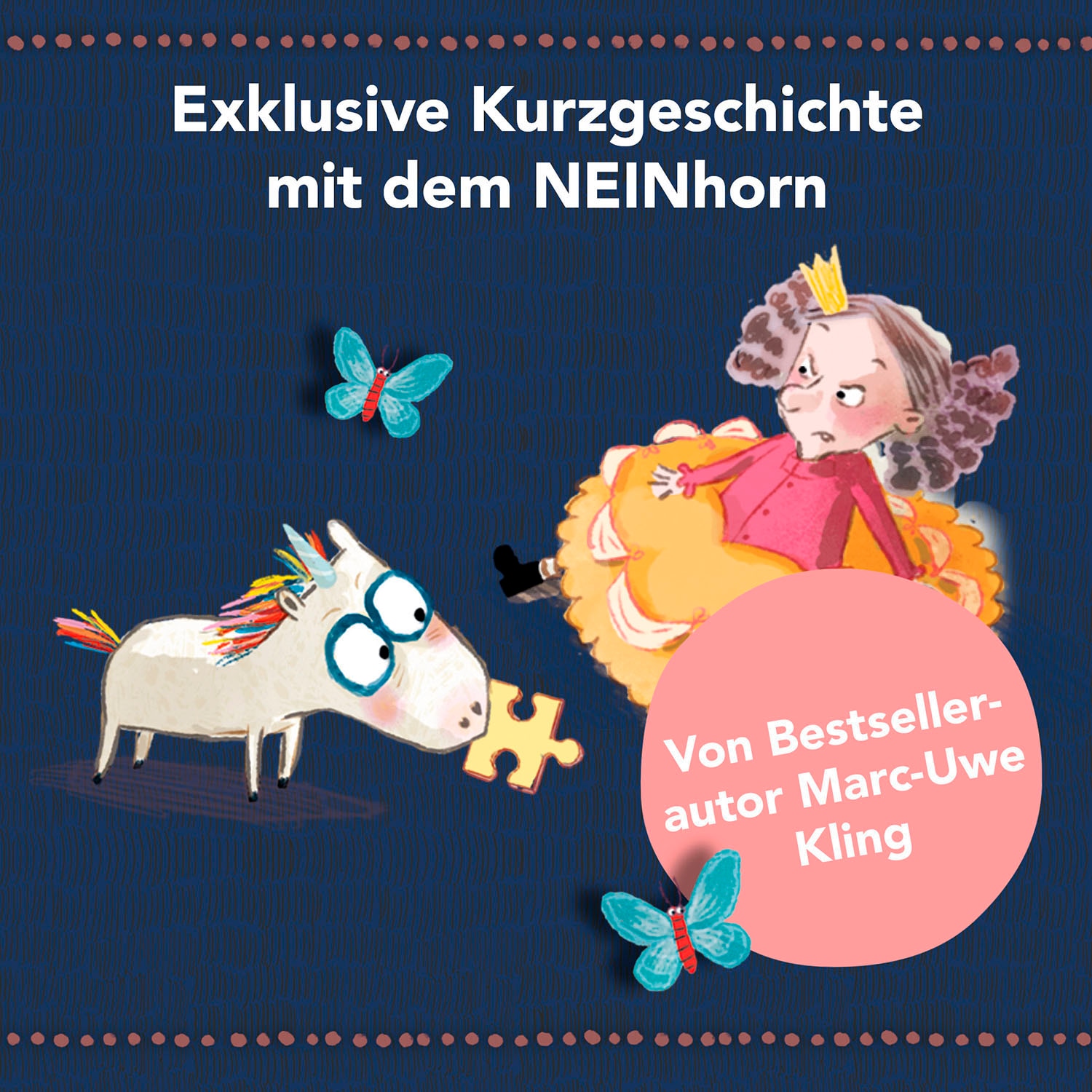 Kosmos Puzzle »Mein erstes Story-Puzzle Das NEINhorn«, Made in Germany