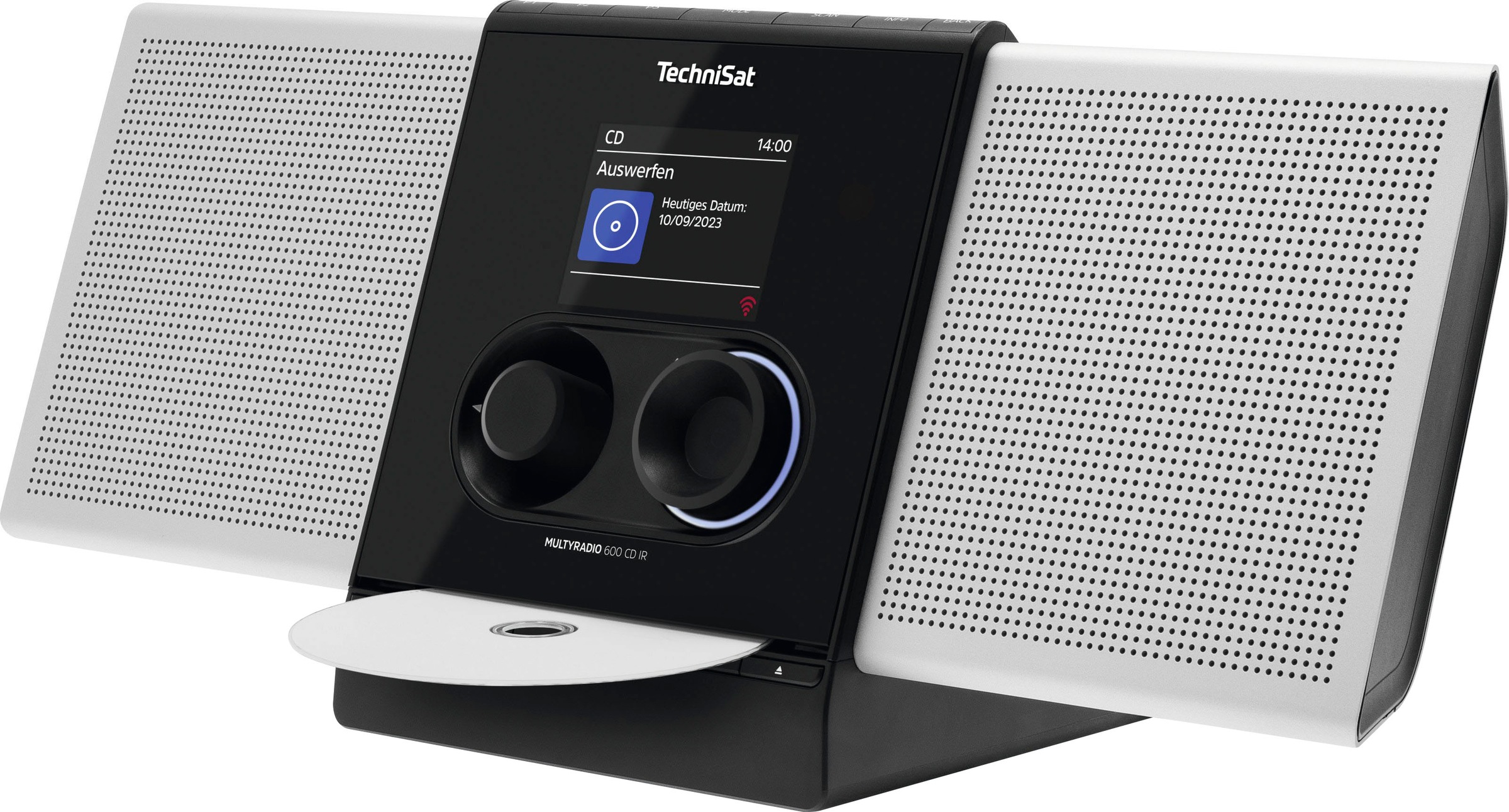 TechniSat Radio »MULTYRADIO 600 CD IR«, (Bluetooth-WLAN Internetradio-Digitalradio (DAB+)-UKW mit RDS 40 W)