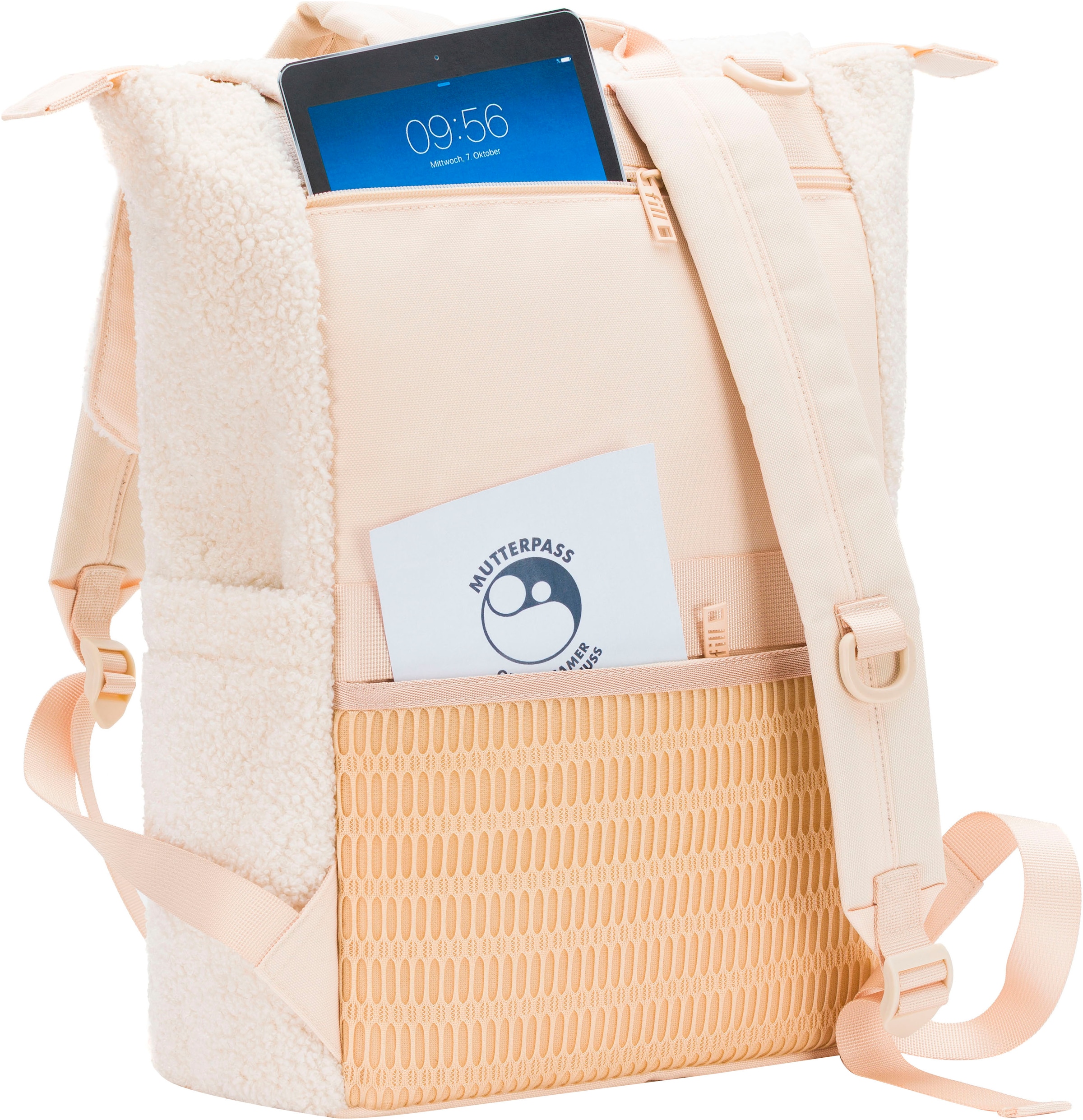 Fillikid Wickelrucksack »Teddy« inkl. Wickeltunterlage