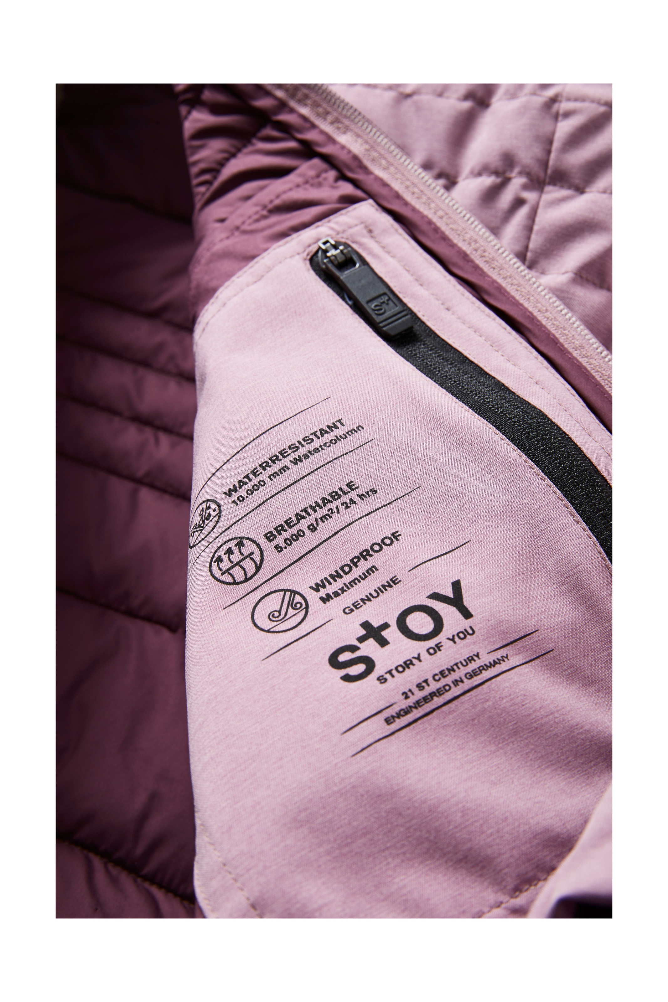 STOY Steppjacke »STW 20 WMN QLTD JCKT«, Leichte, warme Damenjacke von STOY, atmungsaktiv, wasserabweisend