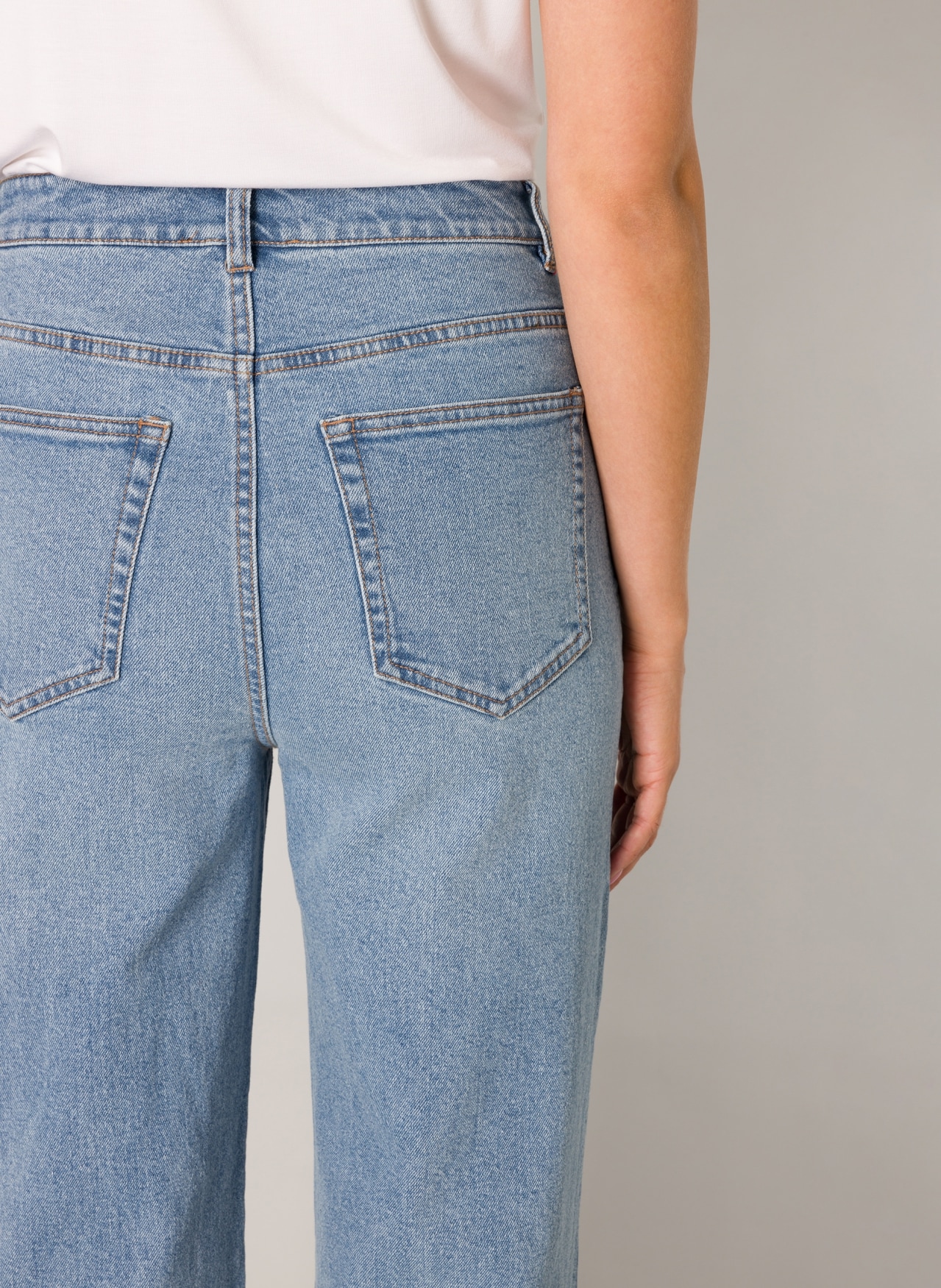 Base Level Weite Jeans »Amy«, mit Waschung