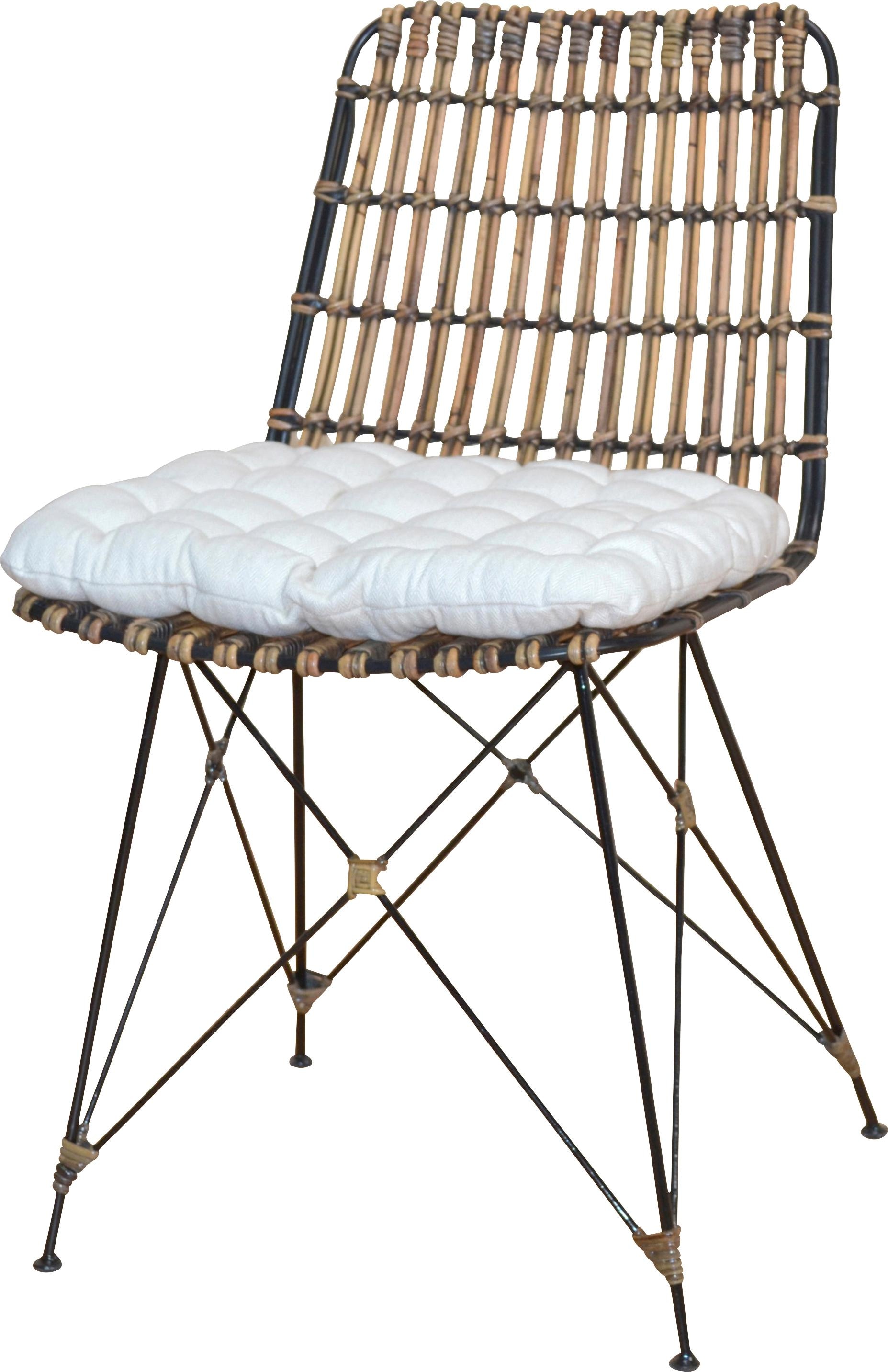 Home affaire Rattanstuhl, Maße (B/T/H): 45/56/84 cm bei OTTO