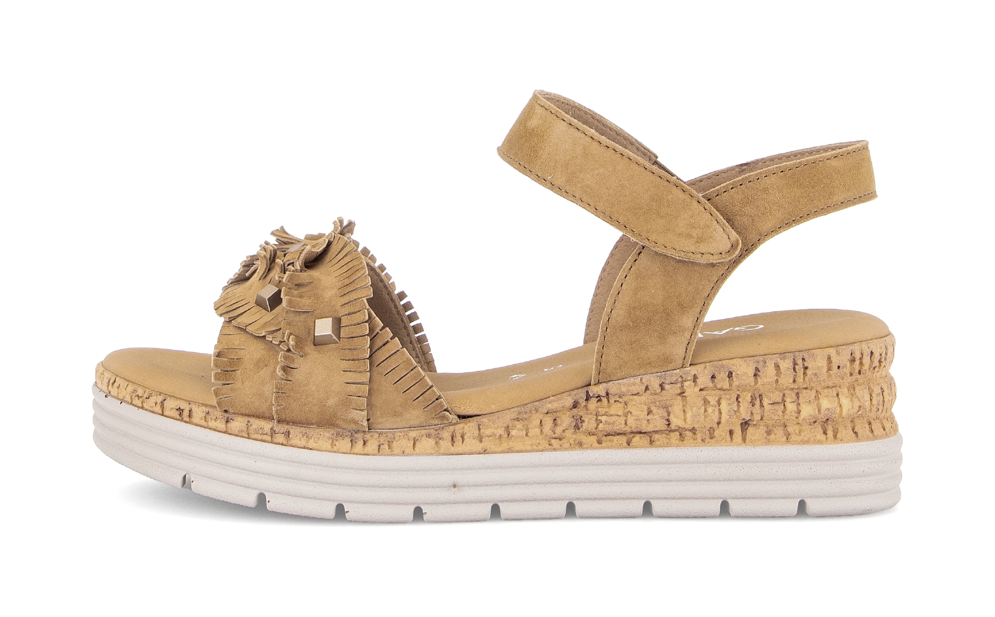 Gabor Keilsandalette »Genua«  Plateau, Sommerschuh mit Klettverschluss, G-Weite