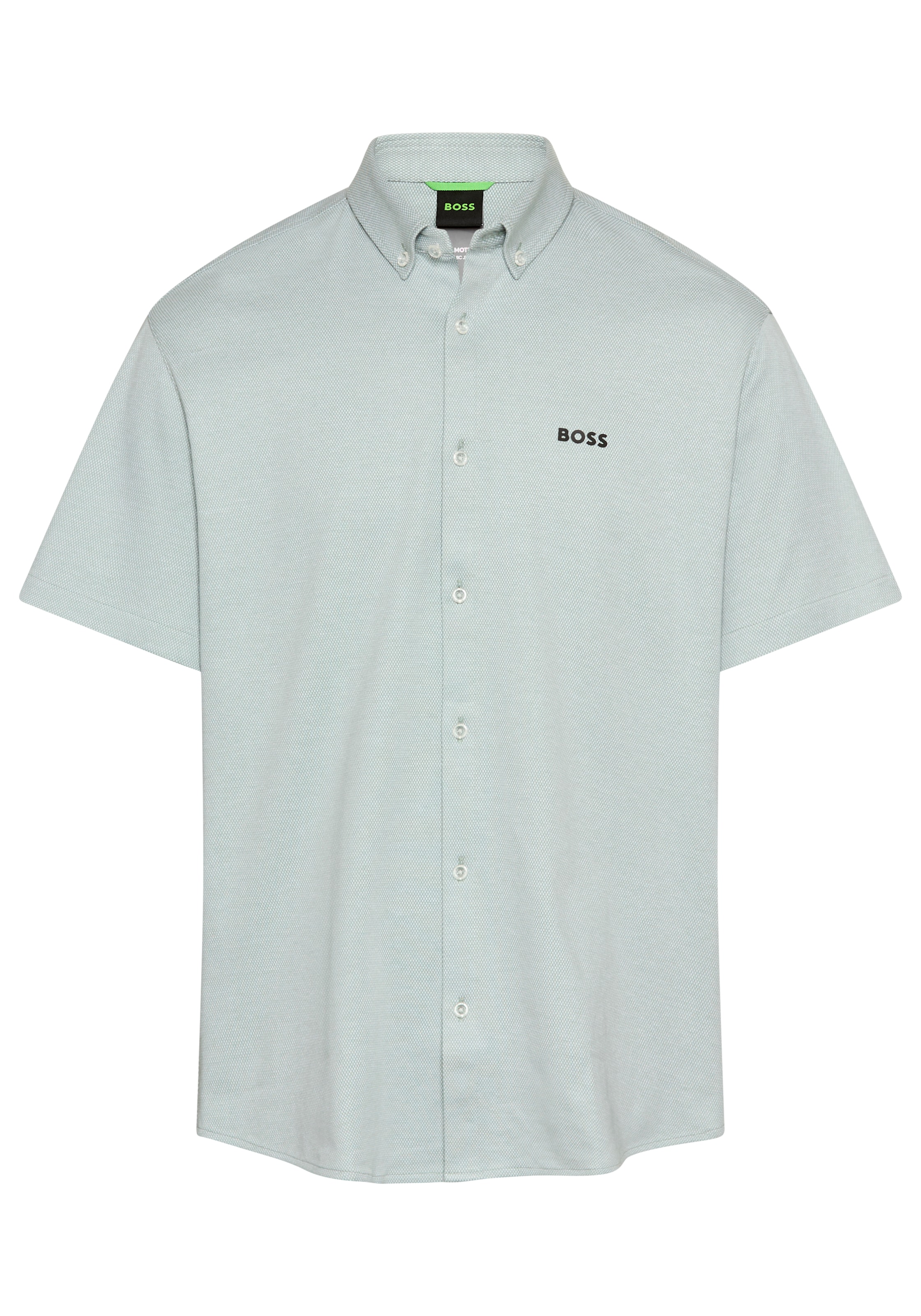 BOSS GREEN Kurzarmhemd »B MOTION S«, mit Logoschriftzug auf der Brust