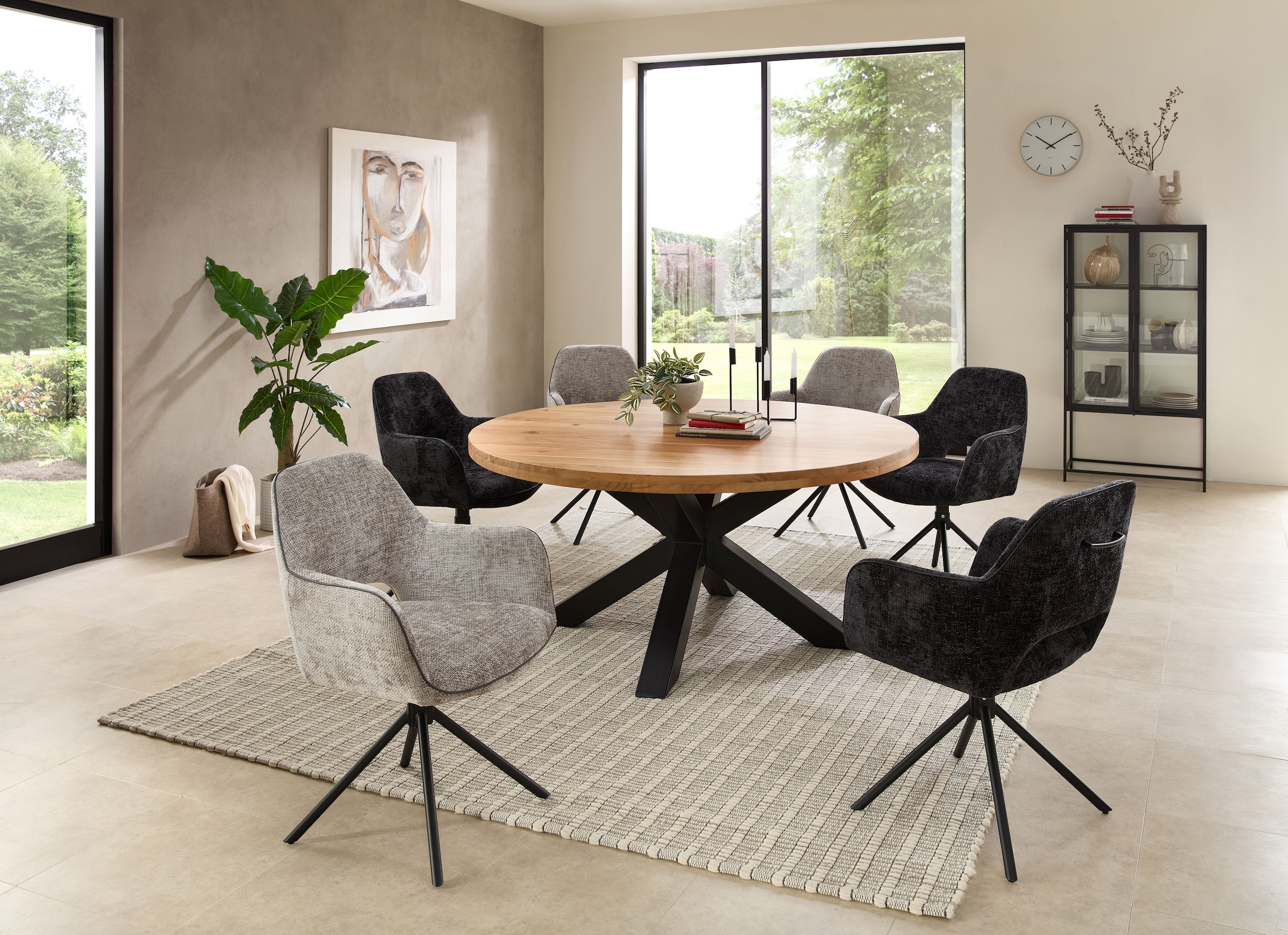 Stolkom Armlehnstuhl »Adriana« (Packung) 1 Stk.180 grad drehbar mit Auto-Return