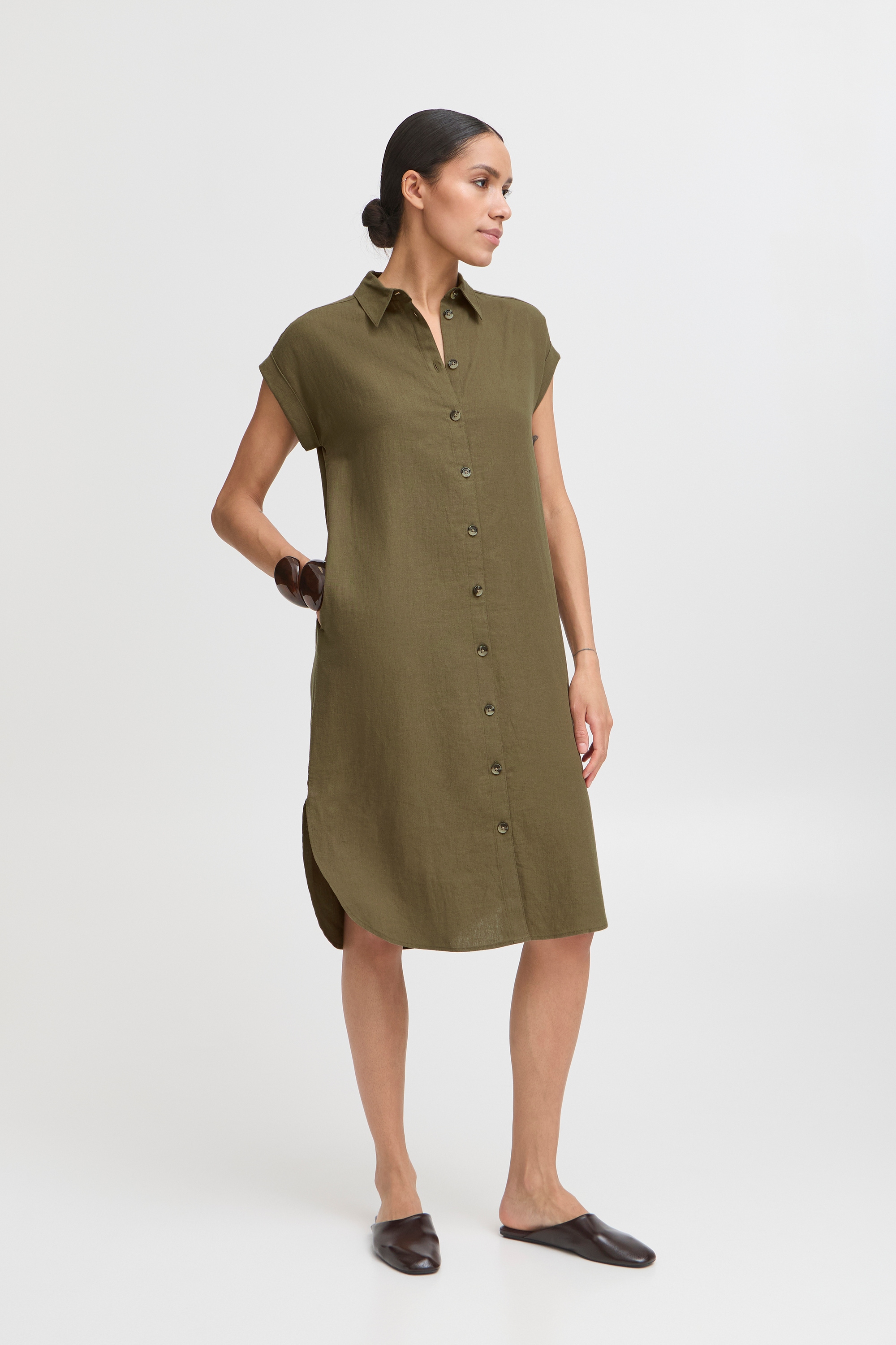 b.young Blusenkleid »Hemdkleid BYFALAKKA«