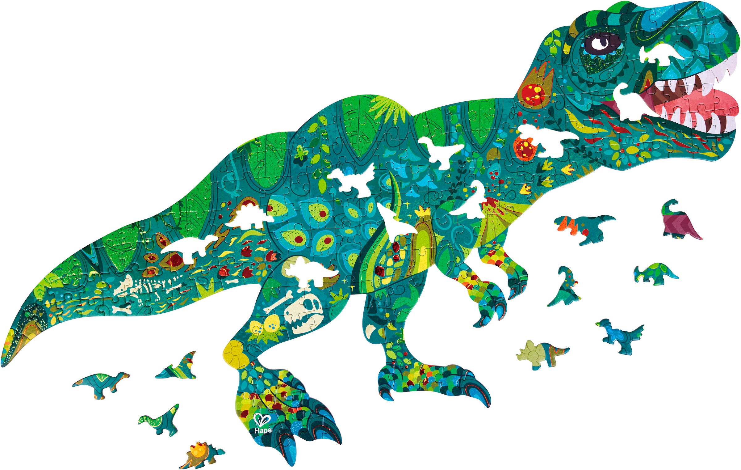 Hape Konturenpuzzle »Dinosaurier«