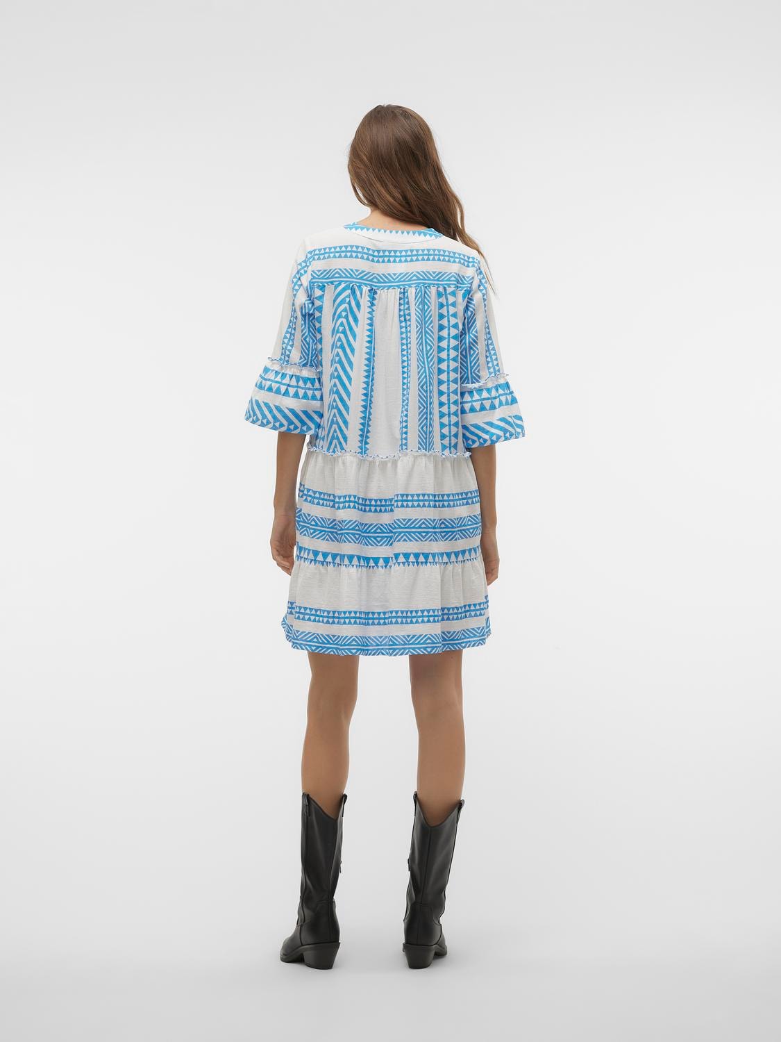 Vero Moda Tunikakleid »VMDICTHE 3/4 TUNIC EXP«, mit Volant