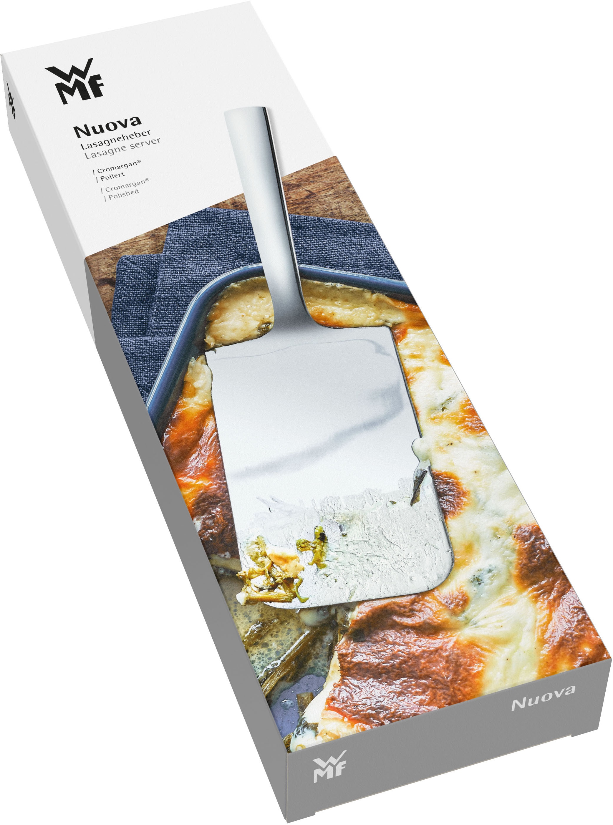 WMF Küchenschaufel »Nuova« Lasagneheber, Pizzaheber, Cromargan Edelstahl, Geschenkverpackung