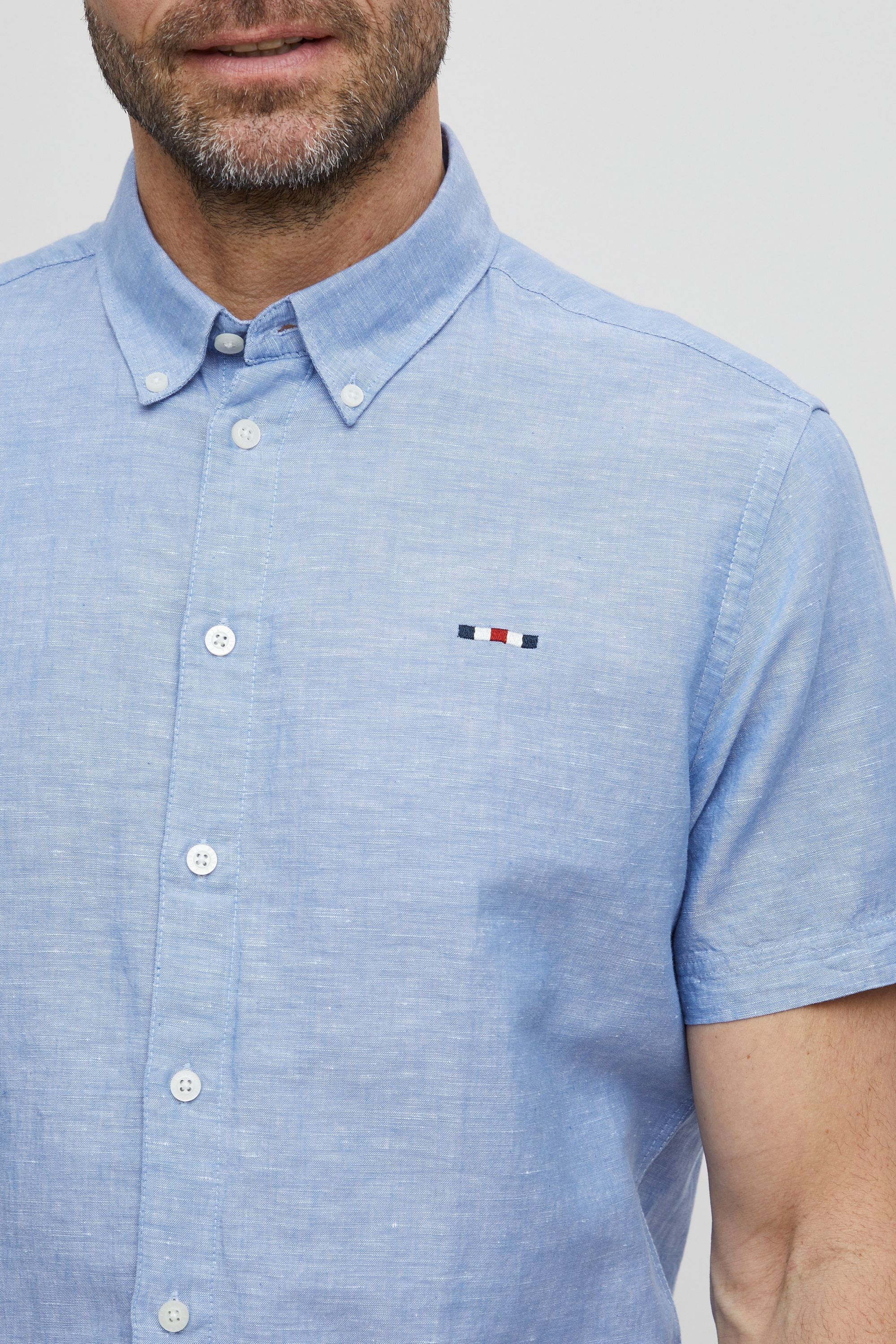 FQ1924 Kurzarmshirt »Kurzarmhemd FQErlend«