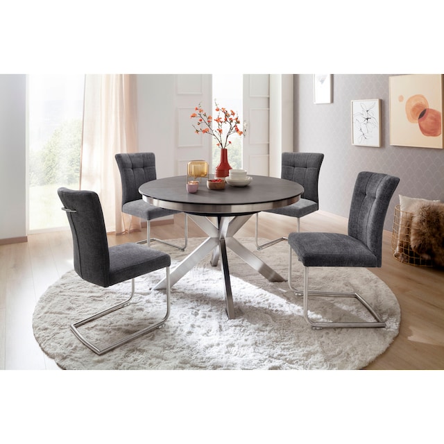 MCA furniture Esstisch »Winnipeg«, Tisch rund ausziehbar, Glas Keramik mit  Synchronauszug bestellen im OTTO Online Shop