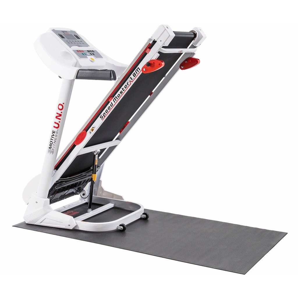 MOTIVE FITNESS by U.N.O. Laufband »Speed Master 1.8 M«, mit Höchstgeschwindigkeit 18 km/h und Multifunktions-LCD-Display