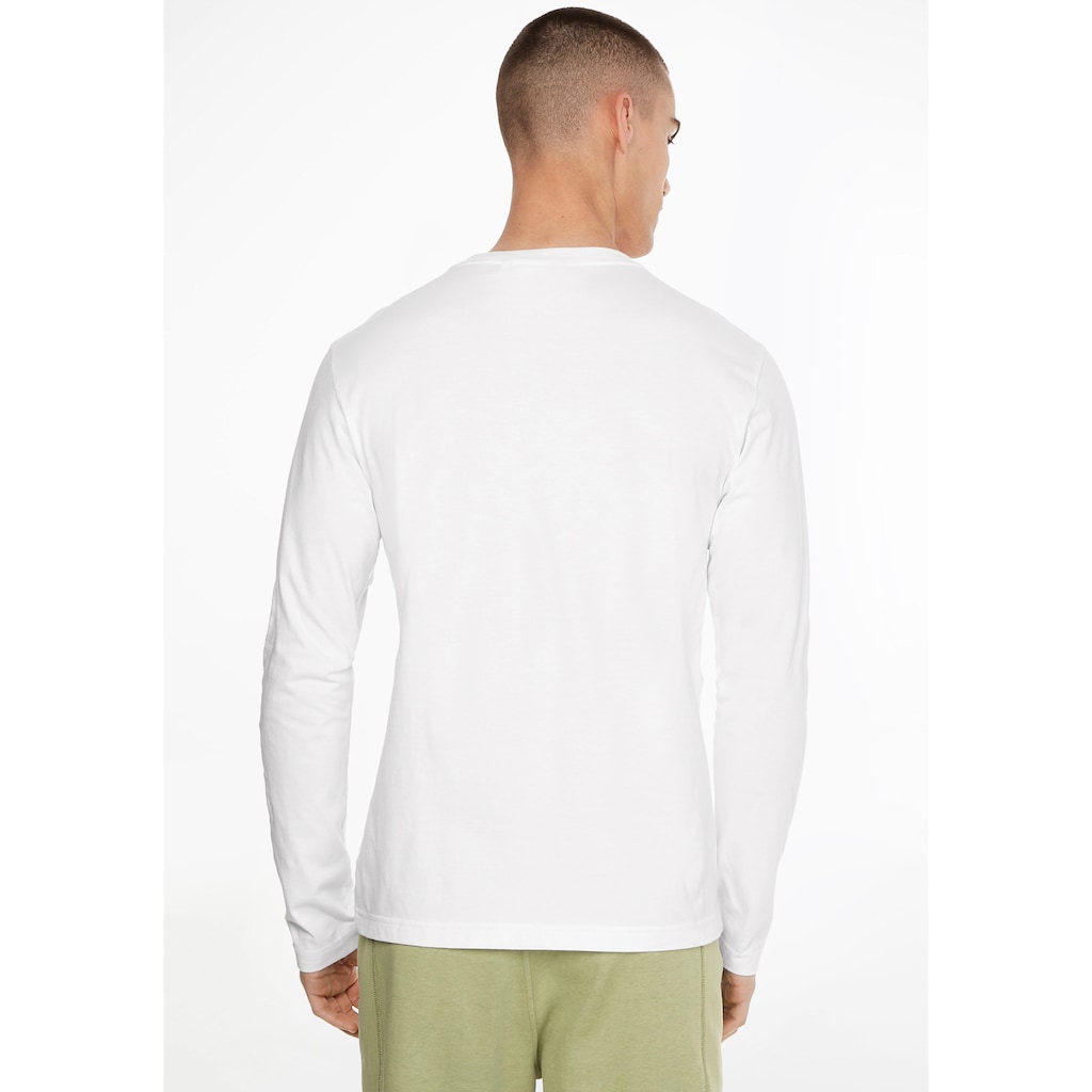 Calvin Klein Langarmshirt »MIRRORED LOGO«