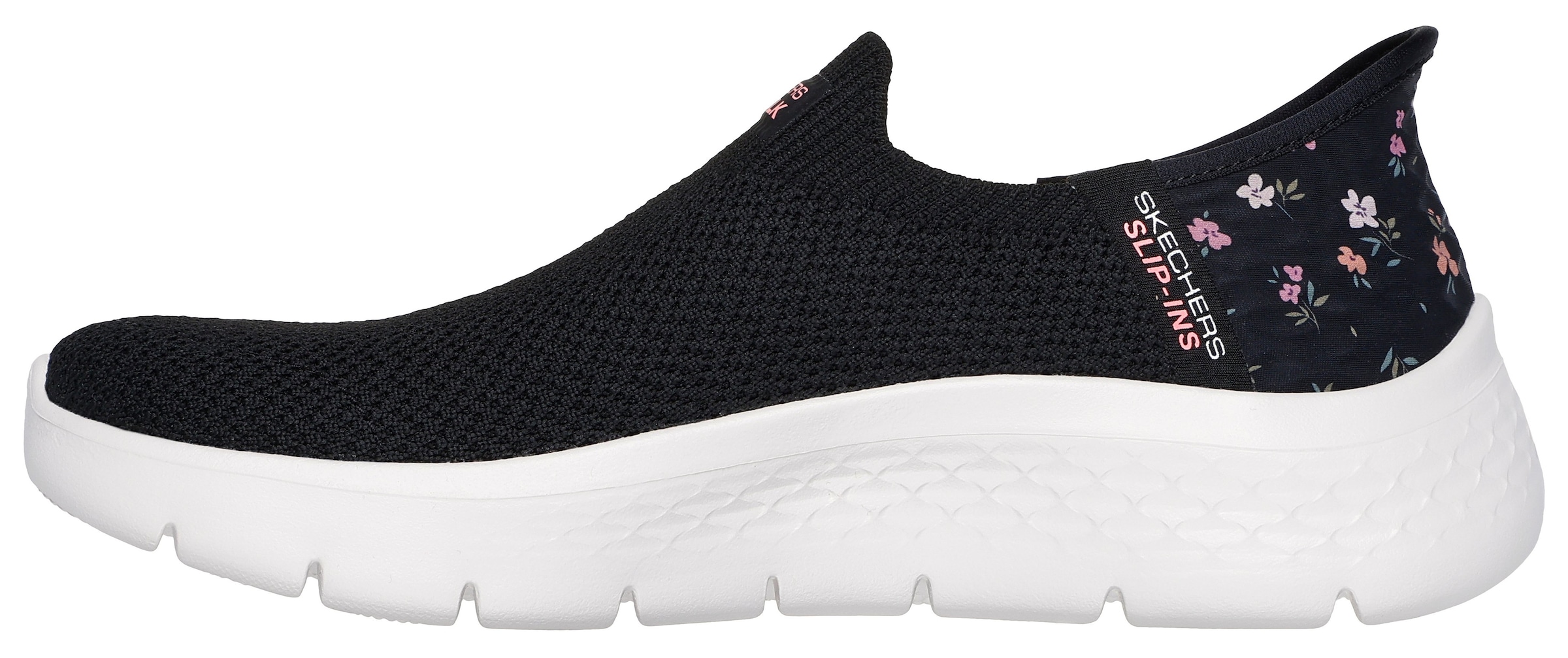 Skechers Slip-On Sneaker »GO WALK FLEX-SUNSET ROSE«, Freizeitschuh, Vegan mit Skechers Handsfree Slip-ins Funktion