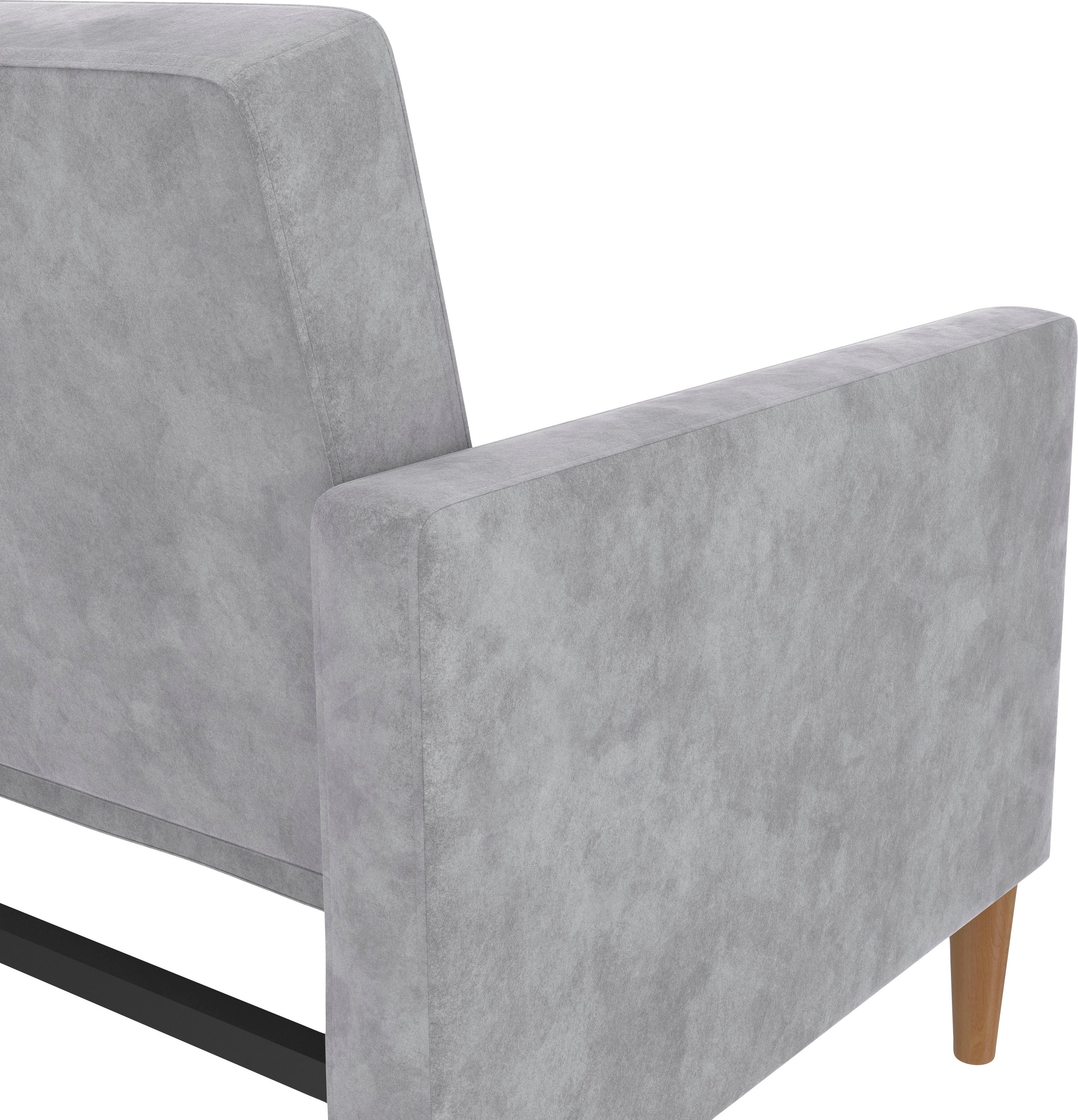 Dorel Home 3-Sitzer »Lilly«, Bett-Funktion, Rückenlehne 3-fach verstellbar, Sitzhöhe 43 cm