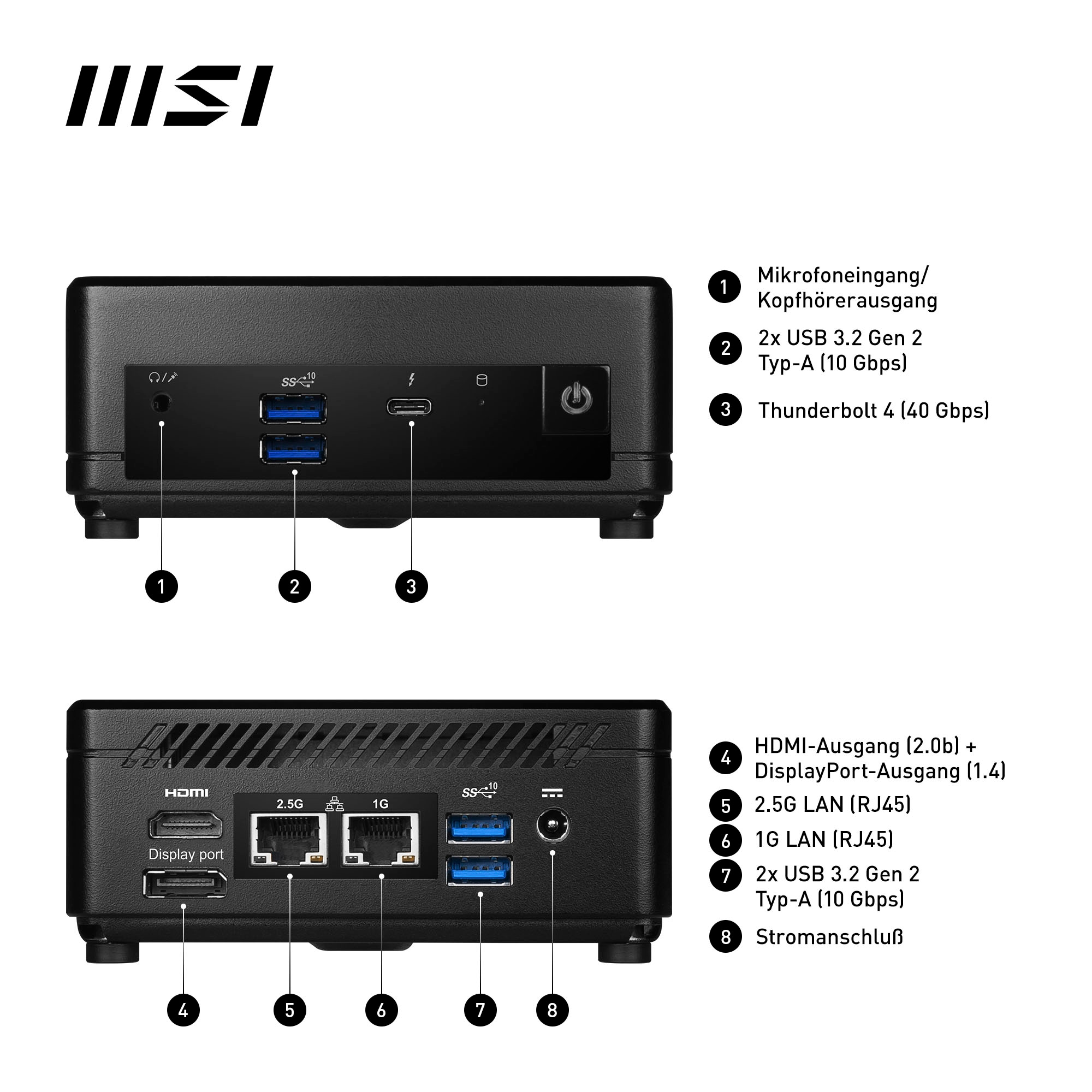 MSI Mini-PC »Cubi 5 12M-022BDE«