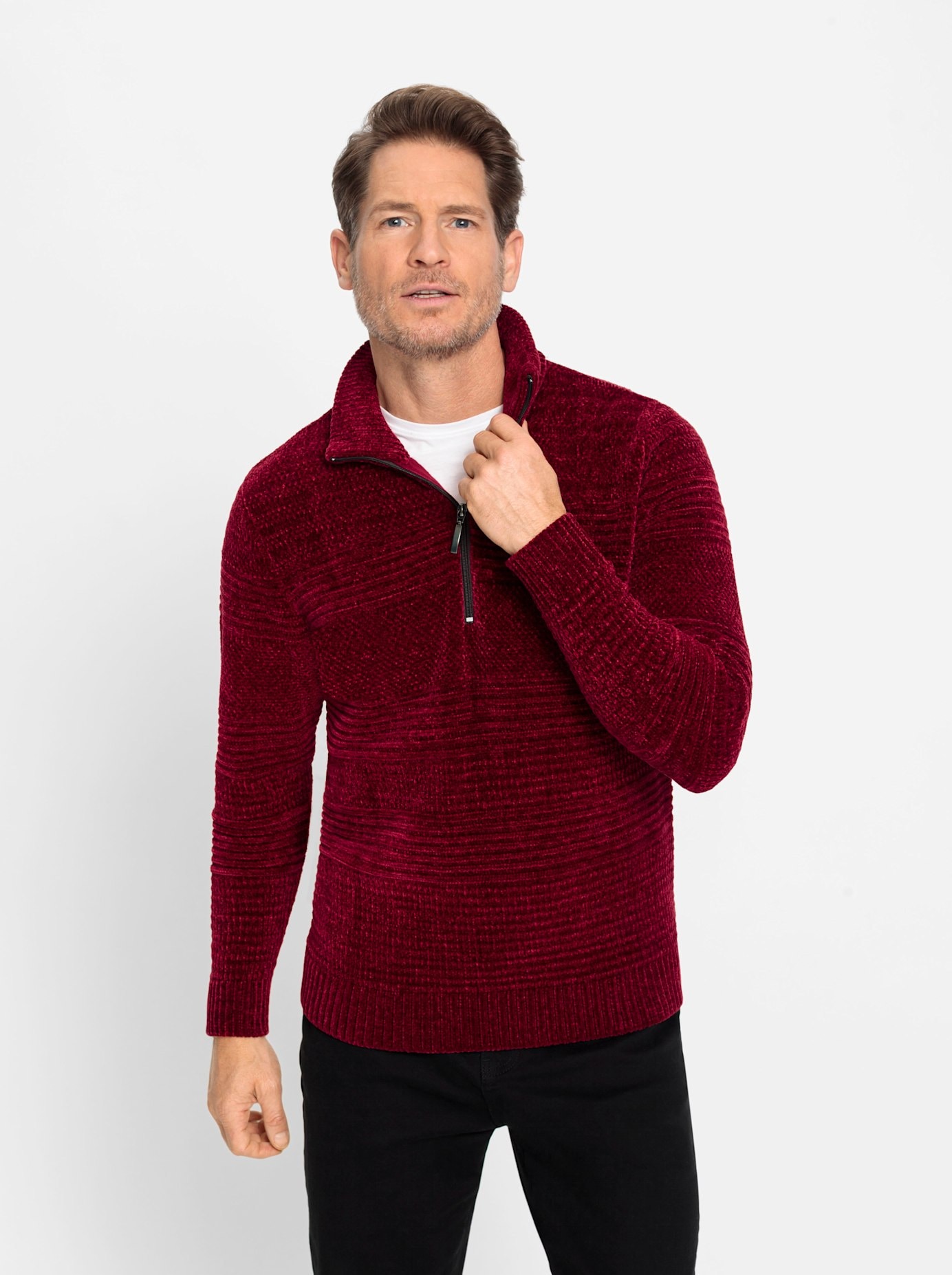 Stehkragenpullover »Pullover«