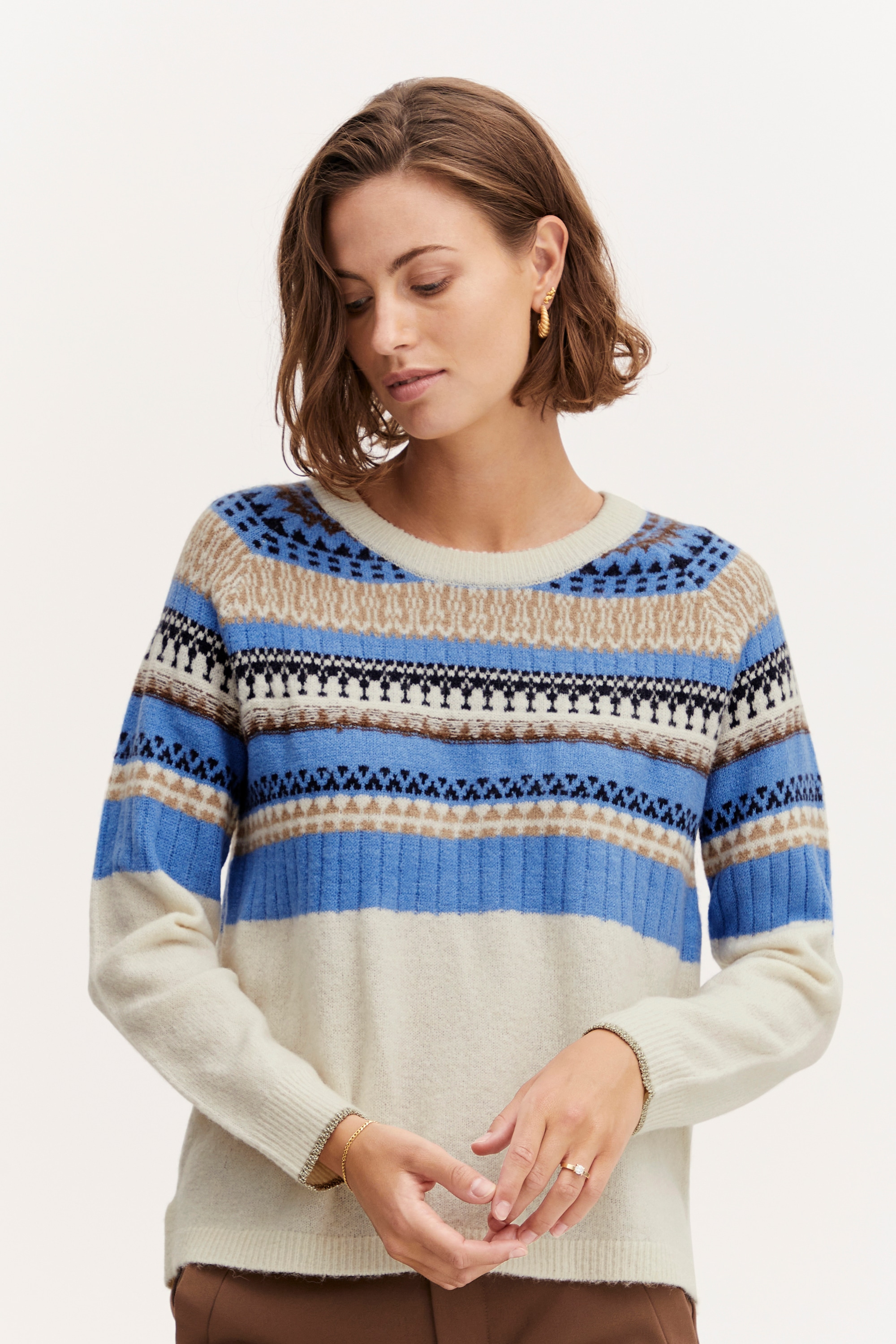 fransa Strickpullover »Strickpullover FRISABELLA«