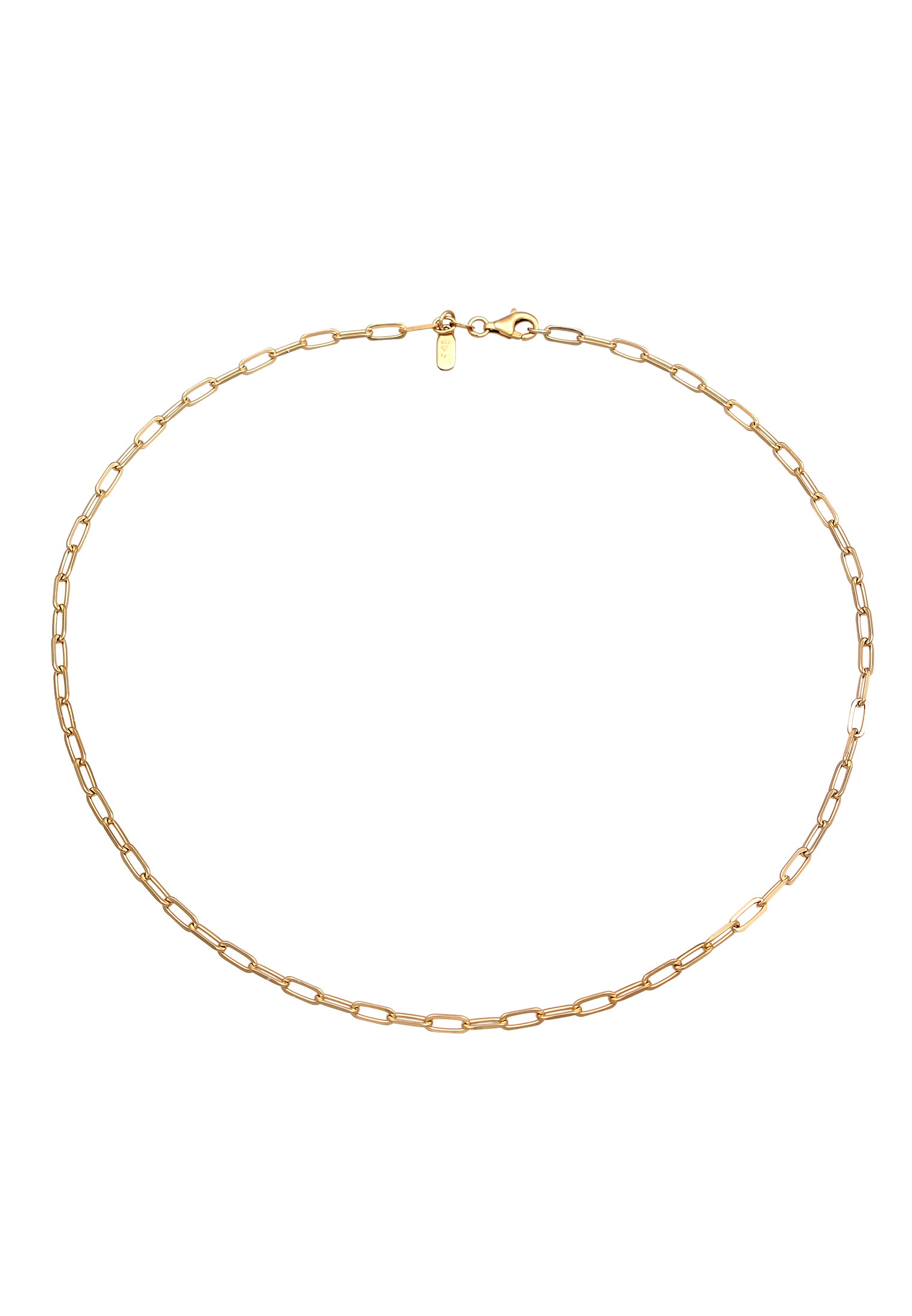 Elli Kette ohne Anhänger »Halskette Gliederkette Chain Optik 925 Sterling Silber«
