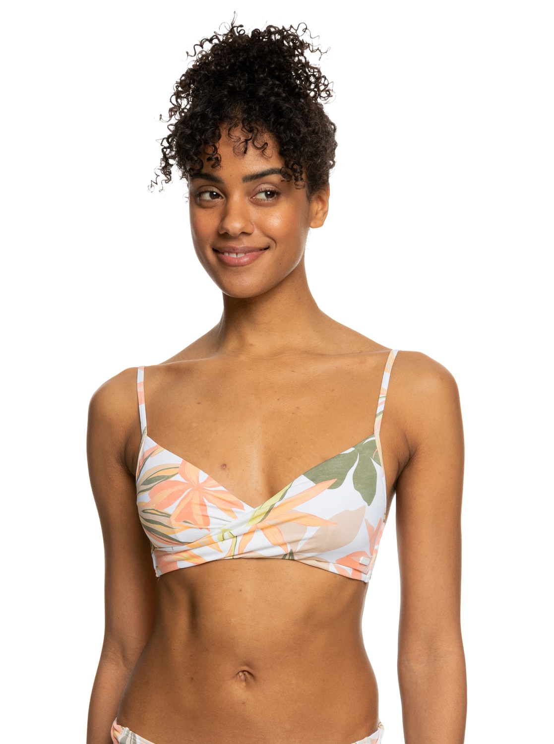 Roxy Bandeau-Bikini-Top »Printed Beach Classics«