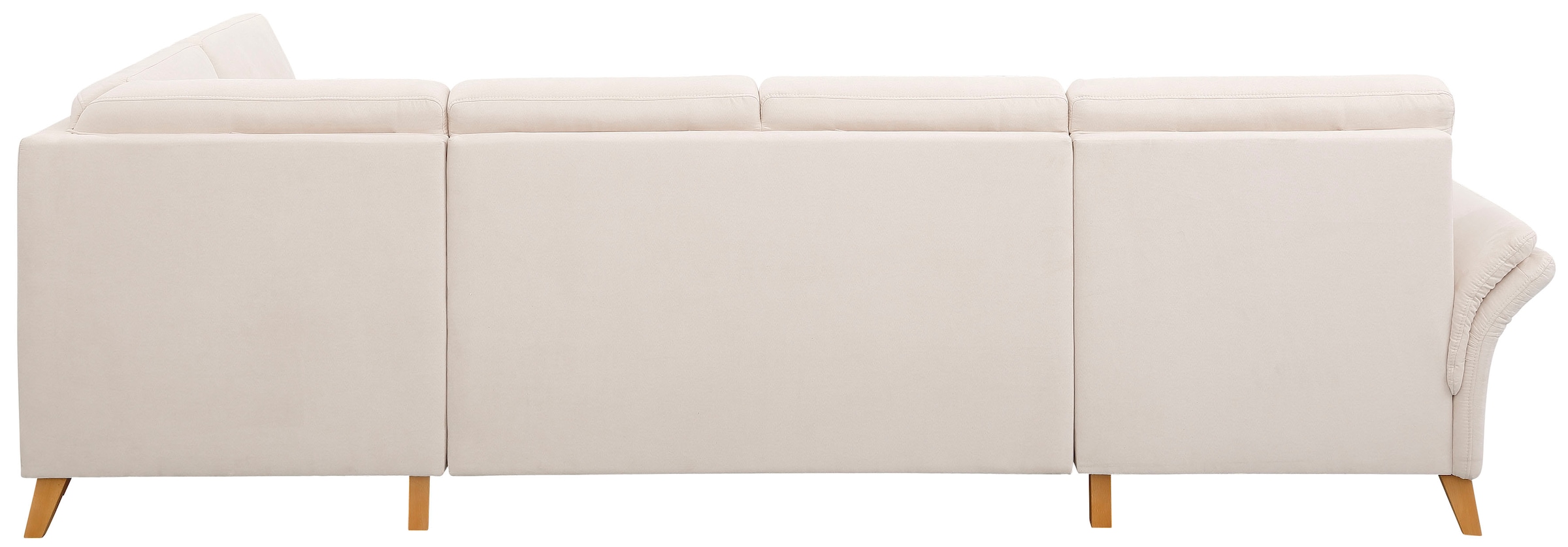 Home affaire Wohnlandschaft »Westerland U-Form« Federkern, wahlweise Bettfunktion, Stauraum und Armlehn-Verstellung