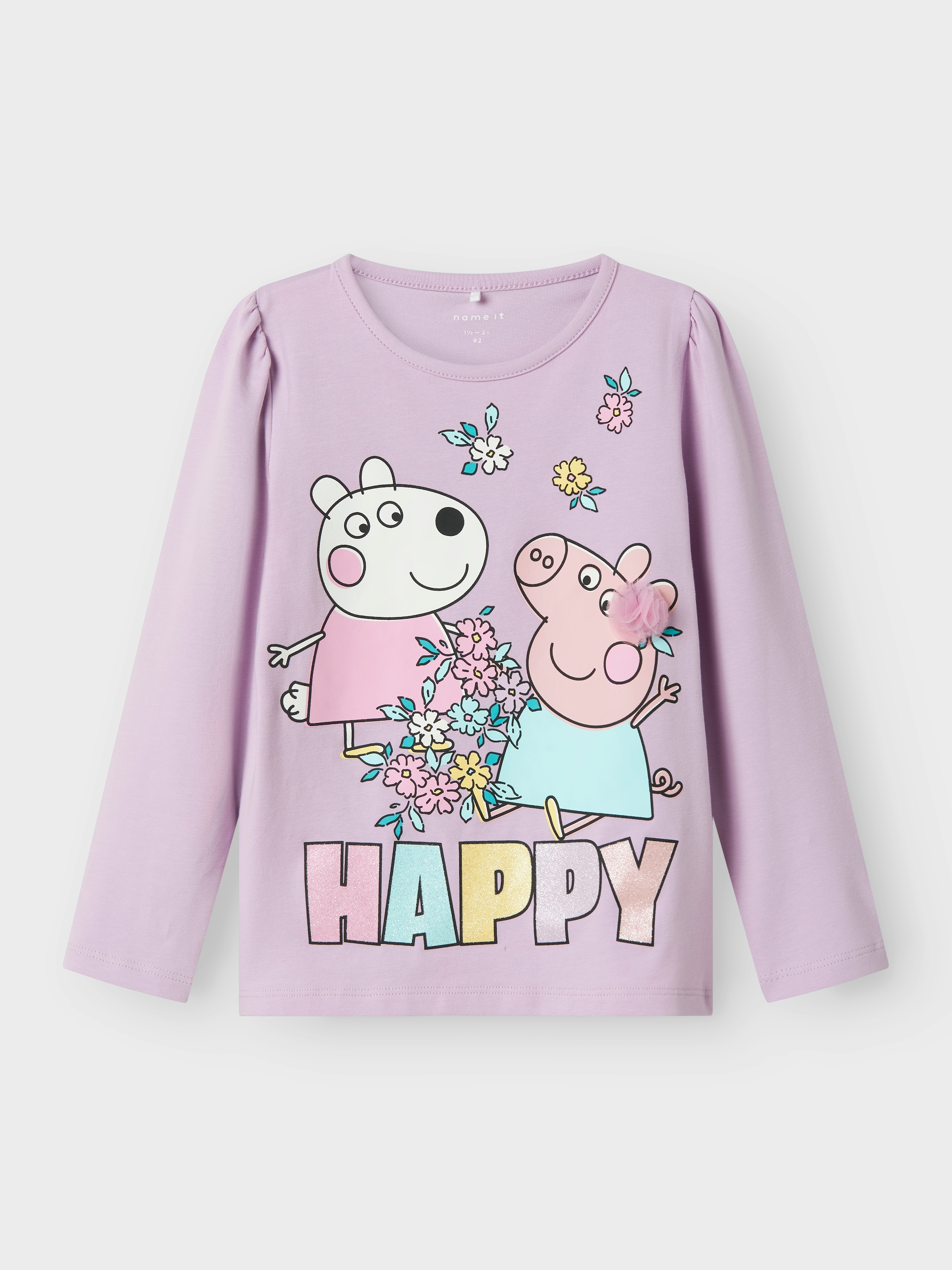 Name It Langarmshirt »NMFFIFFI PEPPA LS TOP BOX CPLG«