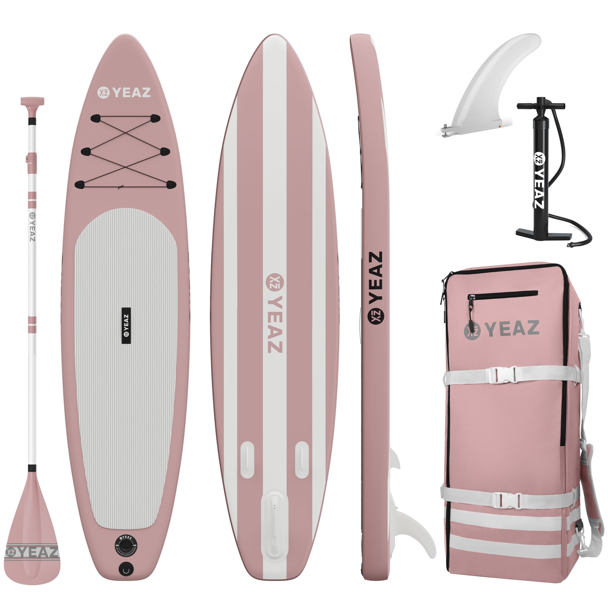 YEAZ SUP-Board »LIDO - EXOTRACE Raten und Transportrucksack) Paddel, tlg., mit kaufen | OTTO auf - (Set, Pumpe 7 SET«