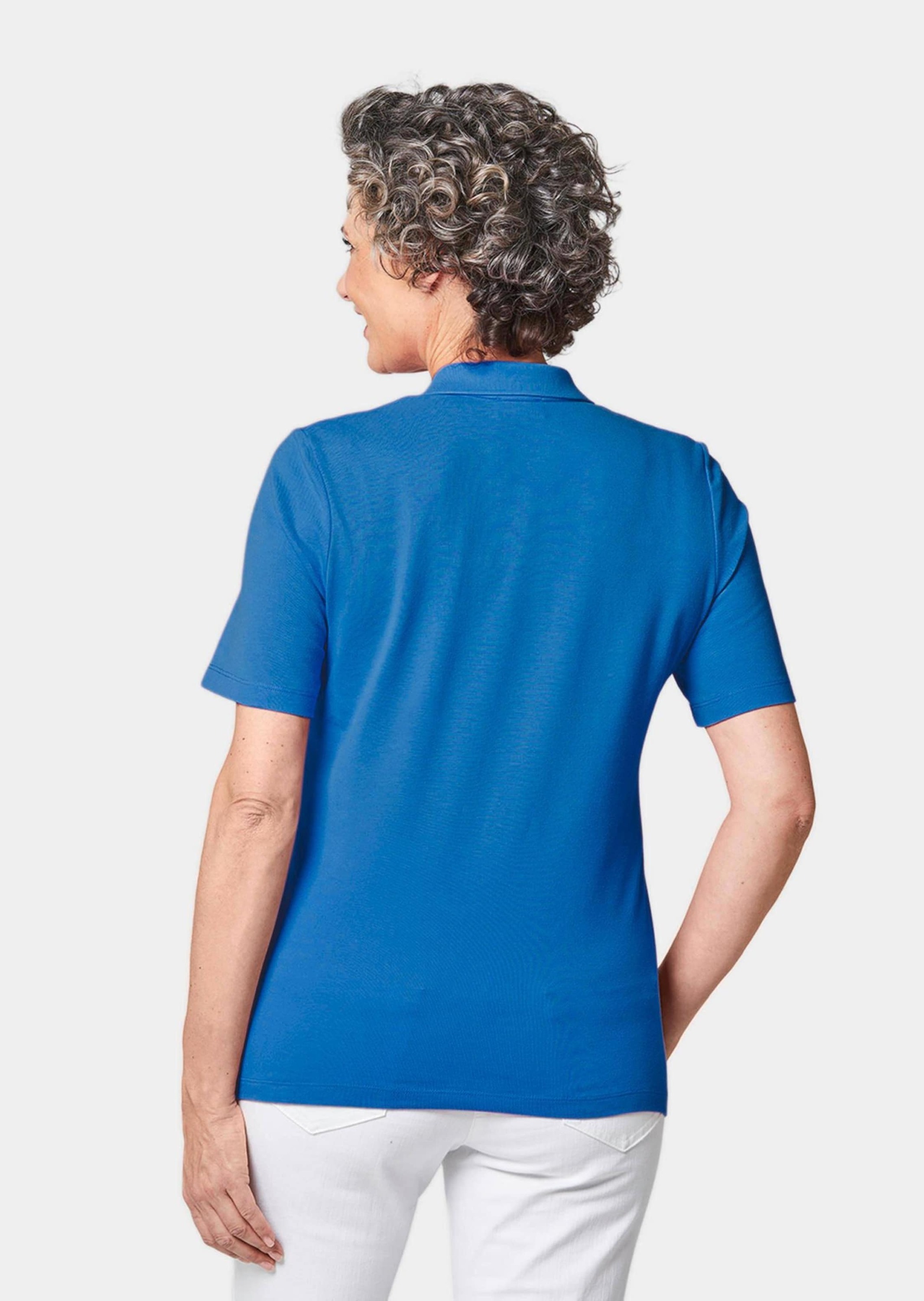 GOLDNER Poloshirt »Poloshirt in hochwertiger Pikee-Qualität«