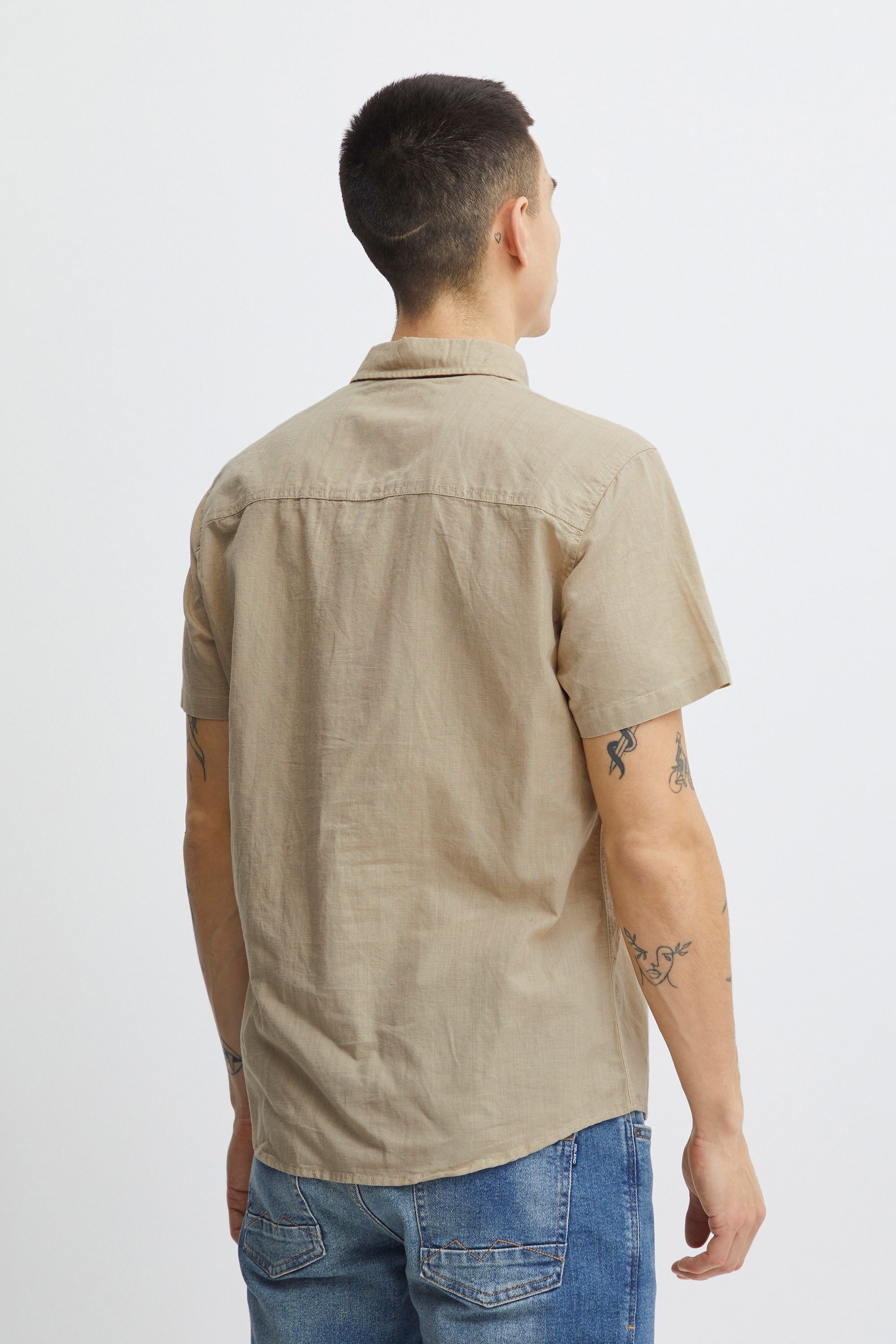 Blend Kurzarmshirt »Kurzarmhemd BHShirt«