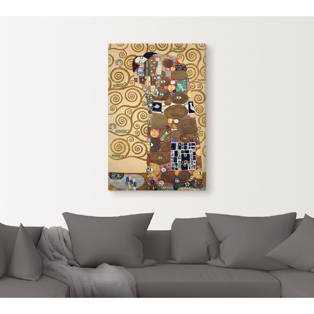 Artland Wandbild »Erfüllung Werkvorlage zum Stocletfries.«, Paar, (1 St.), als Alubild, Leinwandbild, Wandaufkleber oder Poster in versch. Größen