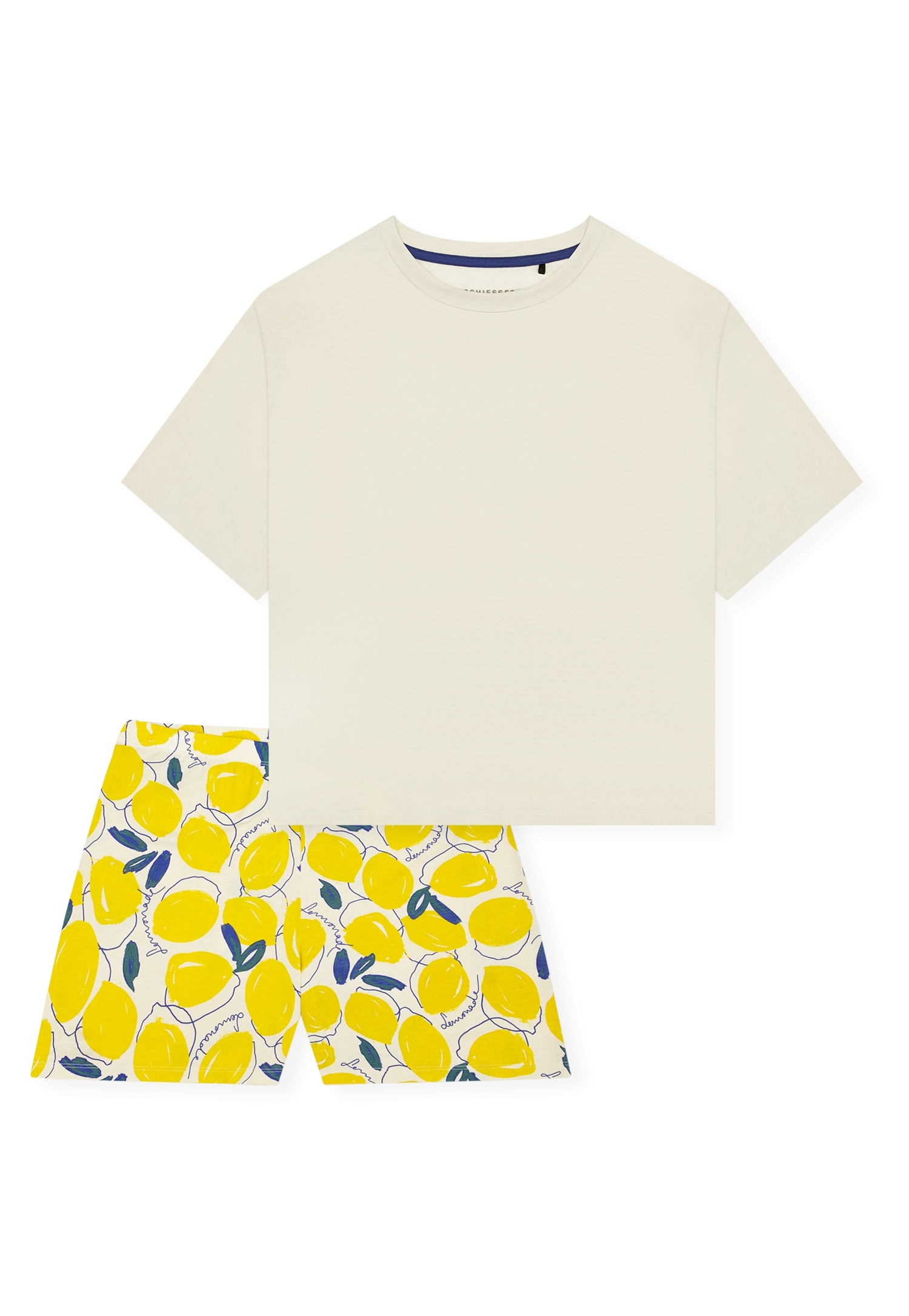 Schiesser Shorty »Casual Fashion« 2 tlg. mit Rundhalsausschnitt, in softer Single-Jersey Qualität