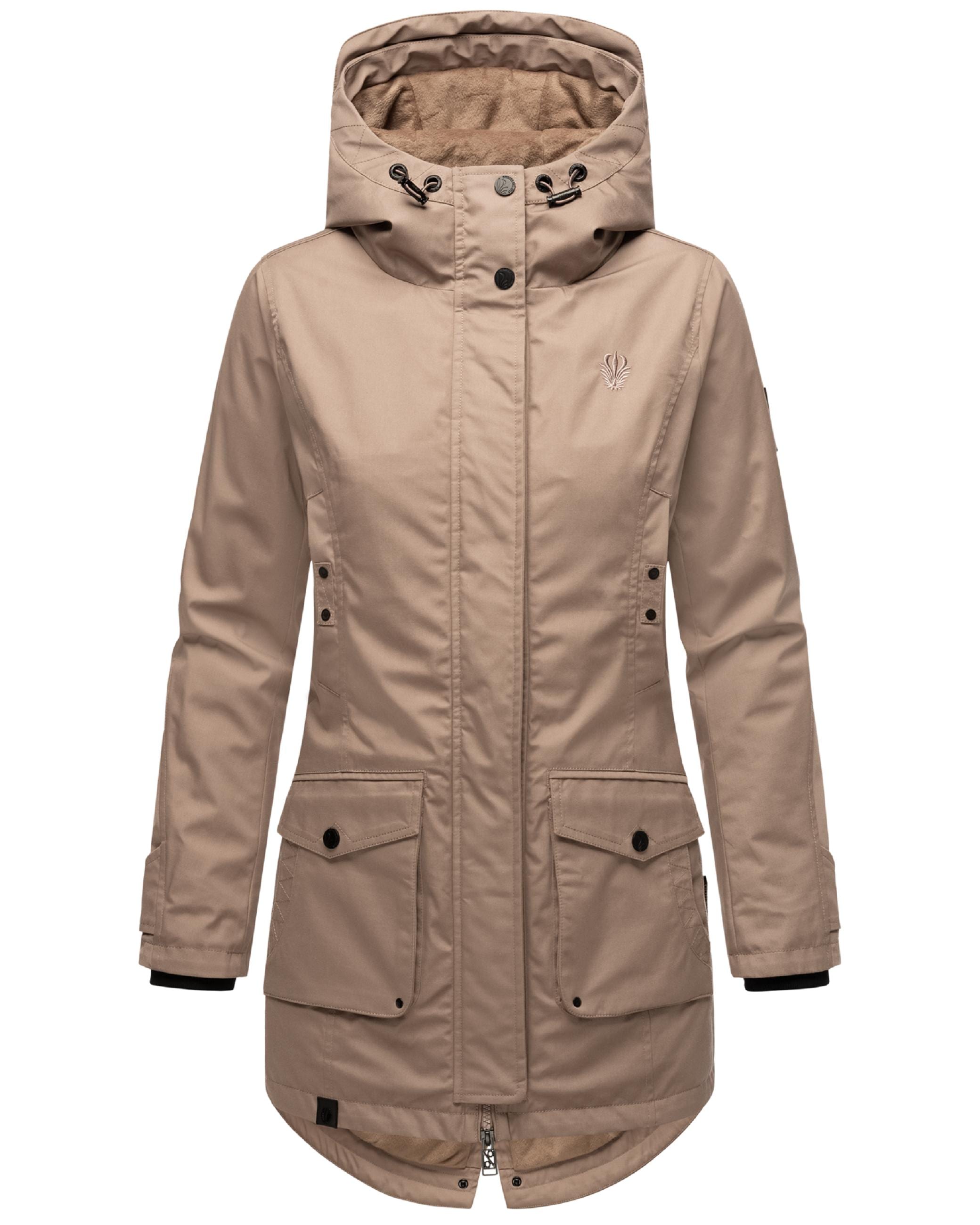 Parka »Winterjacke Brinjaa«, mit Kapuze