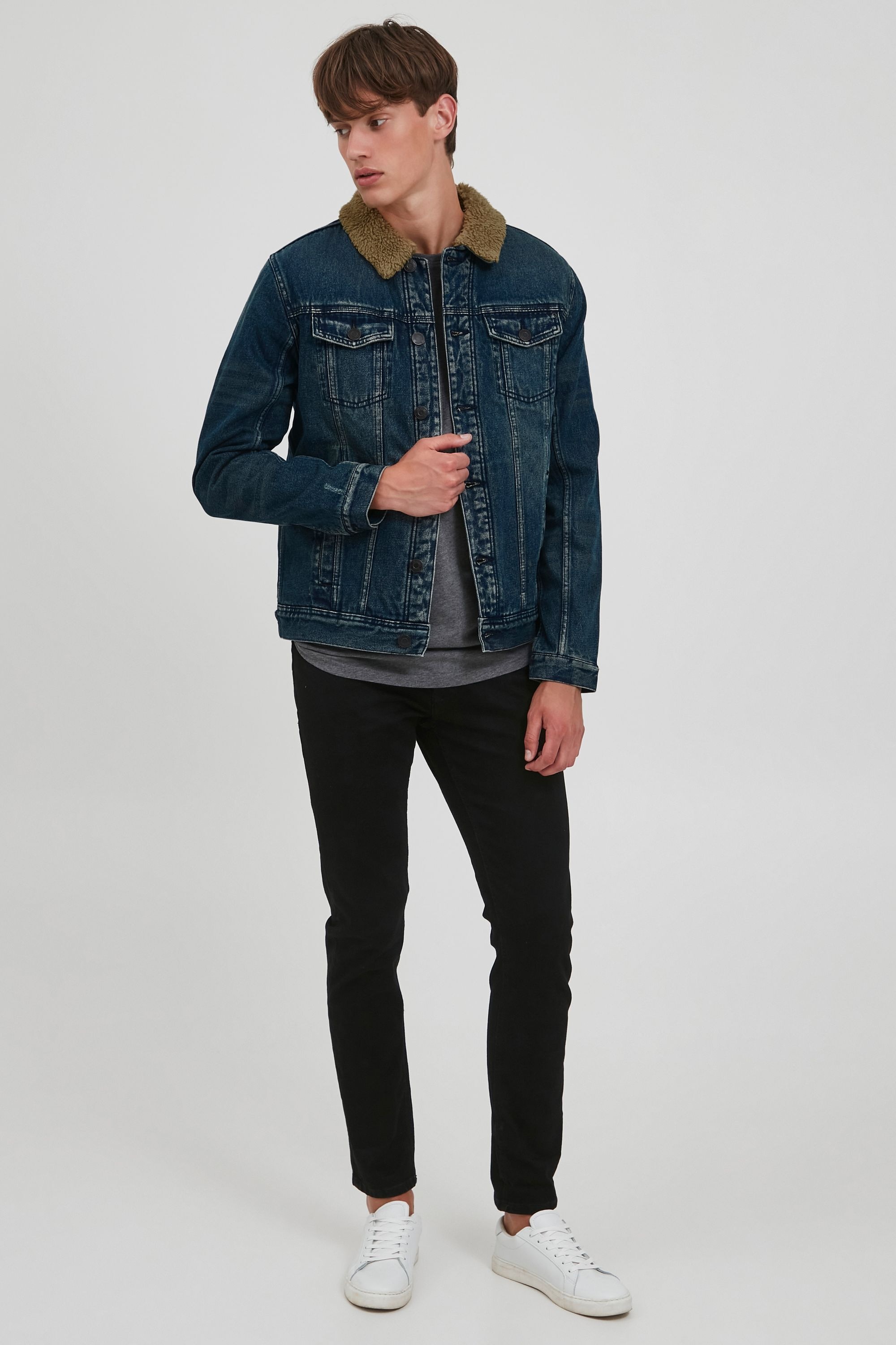 Blend Jeansjacke »Jeansjacke BHDenim«, ohne Kapuze