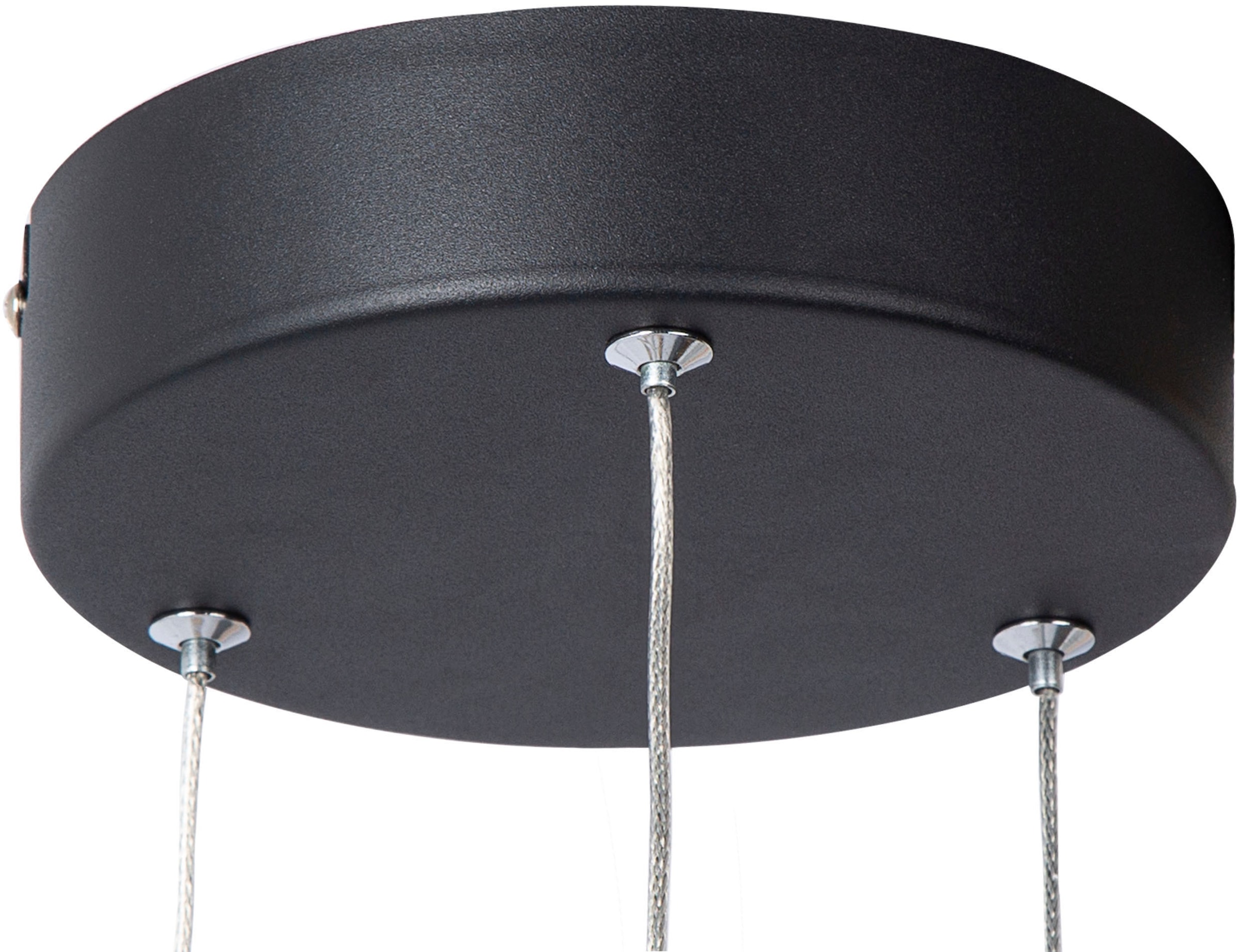 Home affaire LED Pendelleuchte »Percht«, 1 flammig, Leuchtmittel LED-Board | LED fest integriert, Dimmbar über Wandschalter, in der Höhe anpassbar