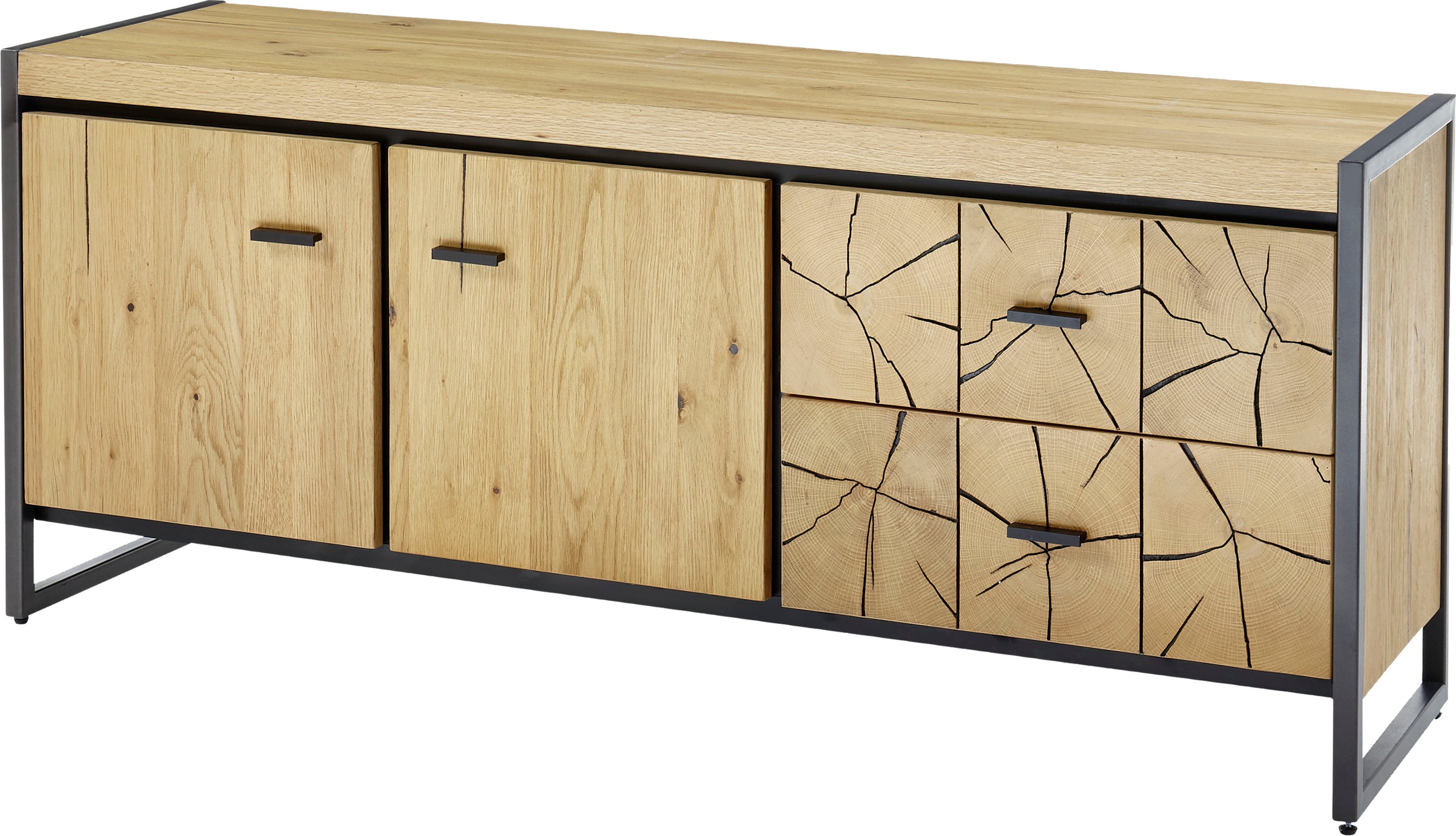 Premium collection by Home affaire TV-Schrank »Harlem«, mit 2 Türen, 2 Schublanden, Breite 160 cm