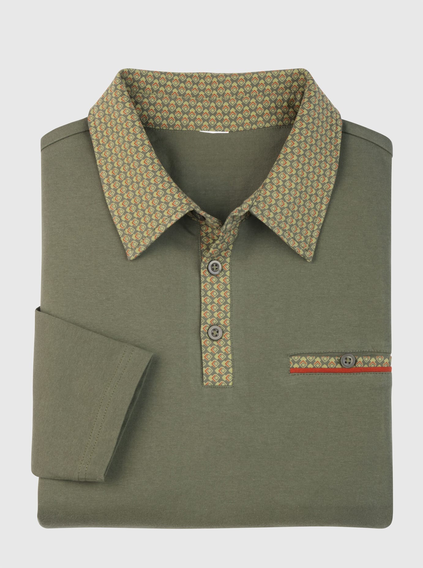 Classic Poloshirt »Langarm-Poloshirt«, (1 tlg.)