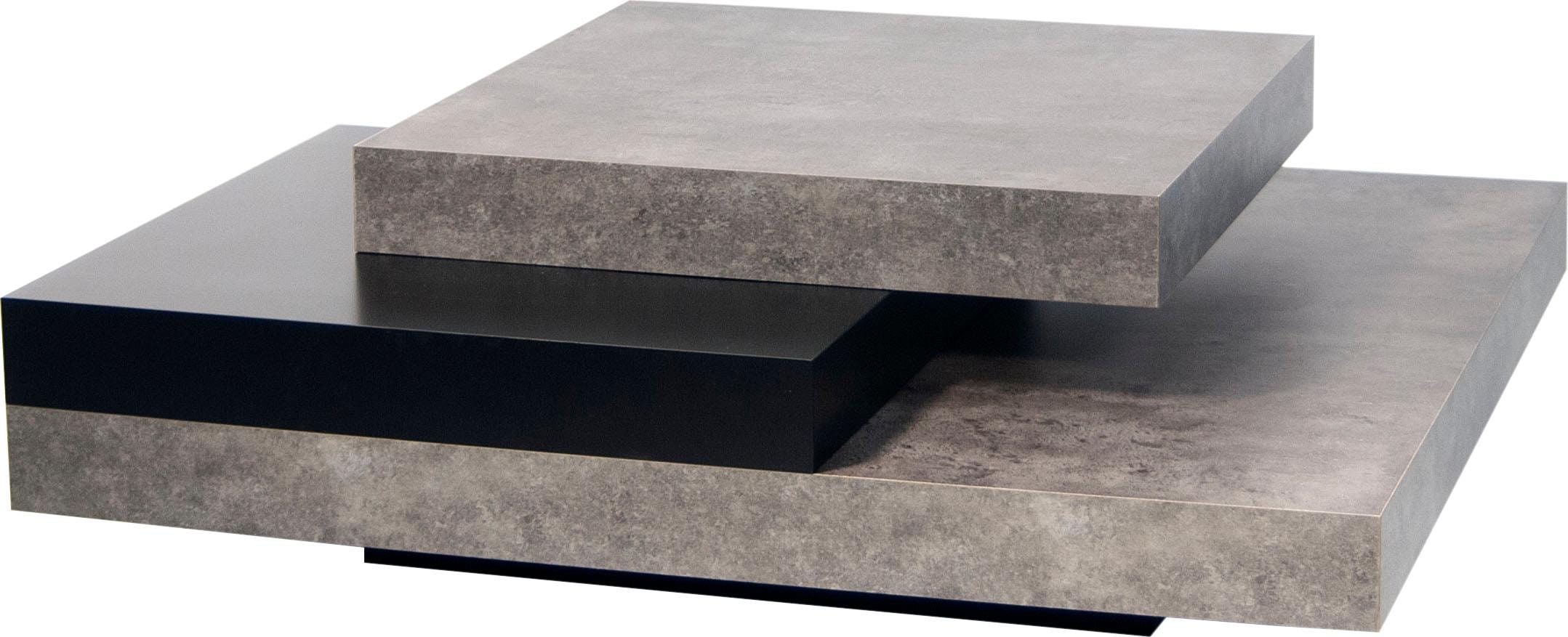 TemaHome Couchtisch »Slate«, im modernem tollen Holzdesign, Breite 90 cm