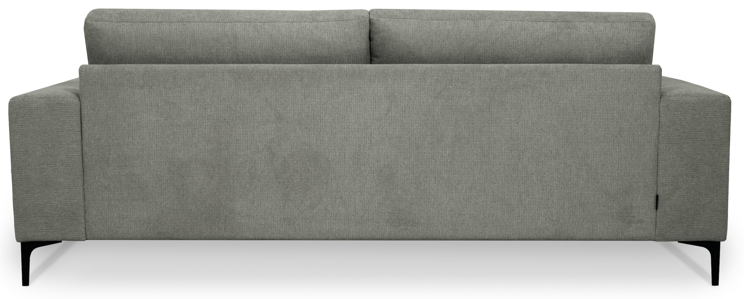 Places of Style 3-Sitzer »Xander«, Breite 224 cm, Soft-Touch Chenille, schwarze Metallfüße