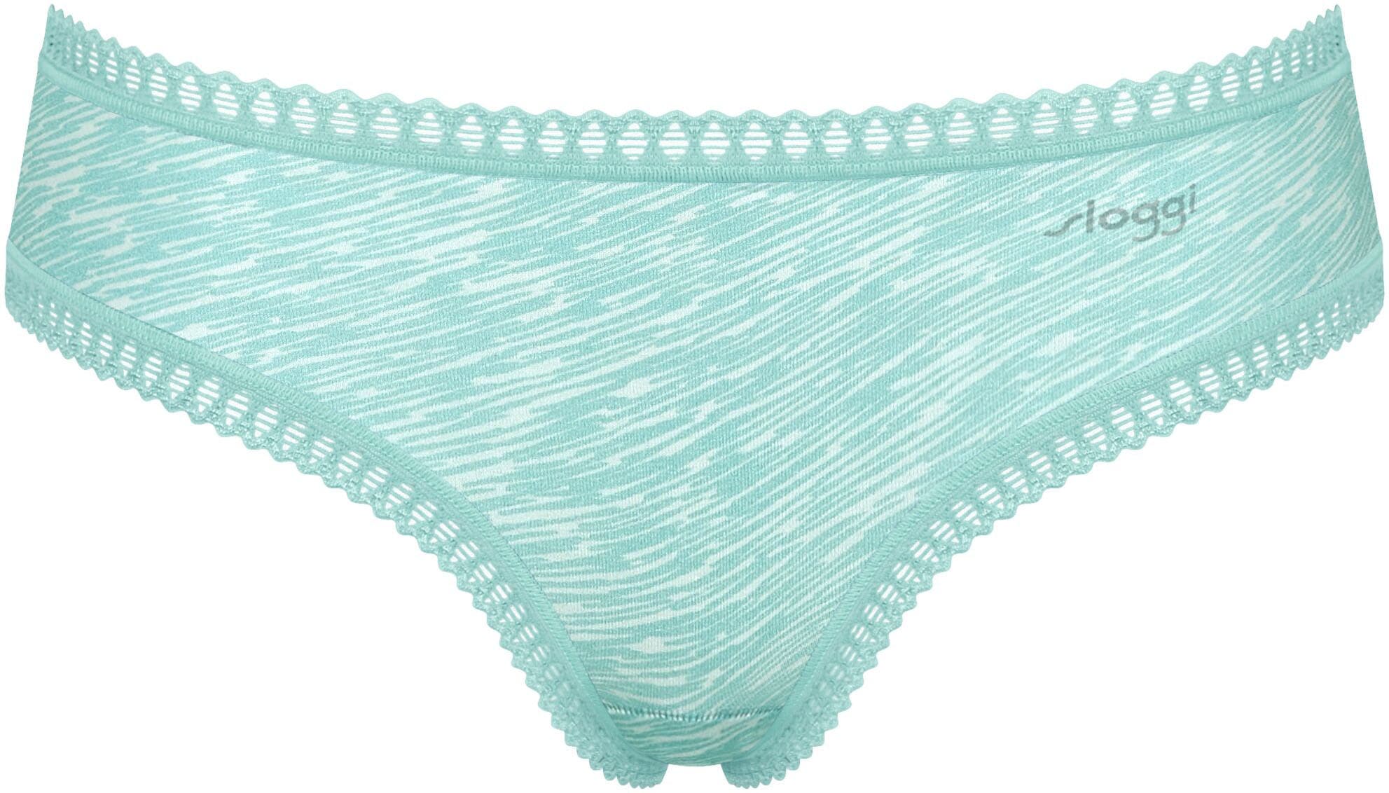 sloggi Slip »GO Crush Hipster C3P«, (3er Pack), mit Spitzendetails