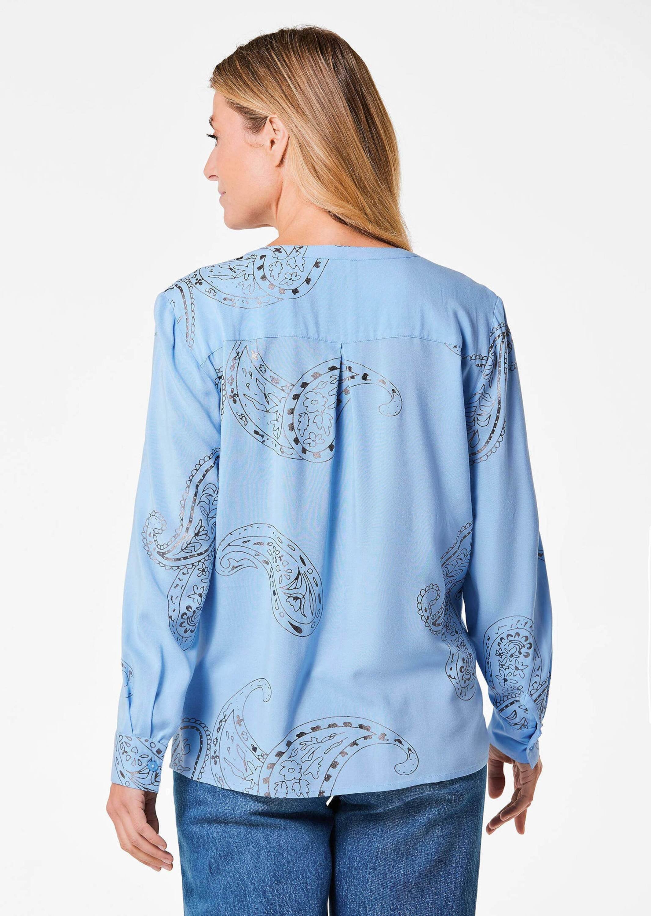 GOLDNER Schlupfbluse »Kurzgröße Bluse«