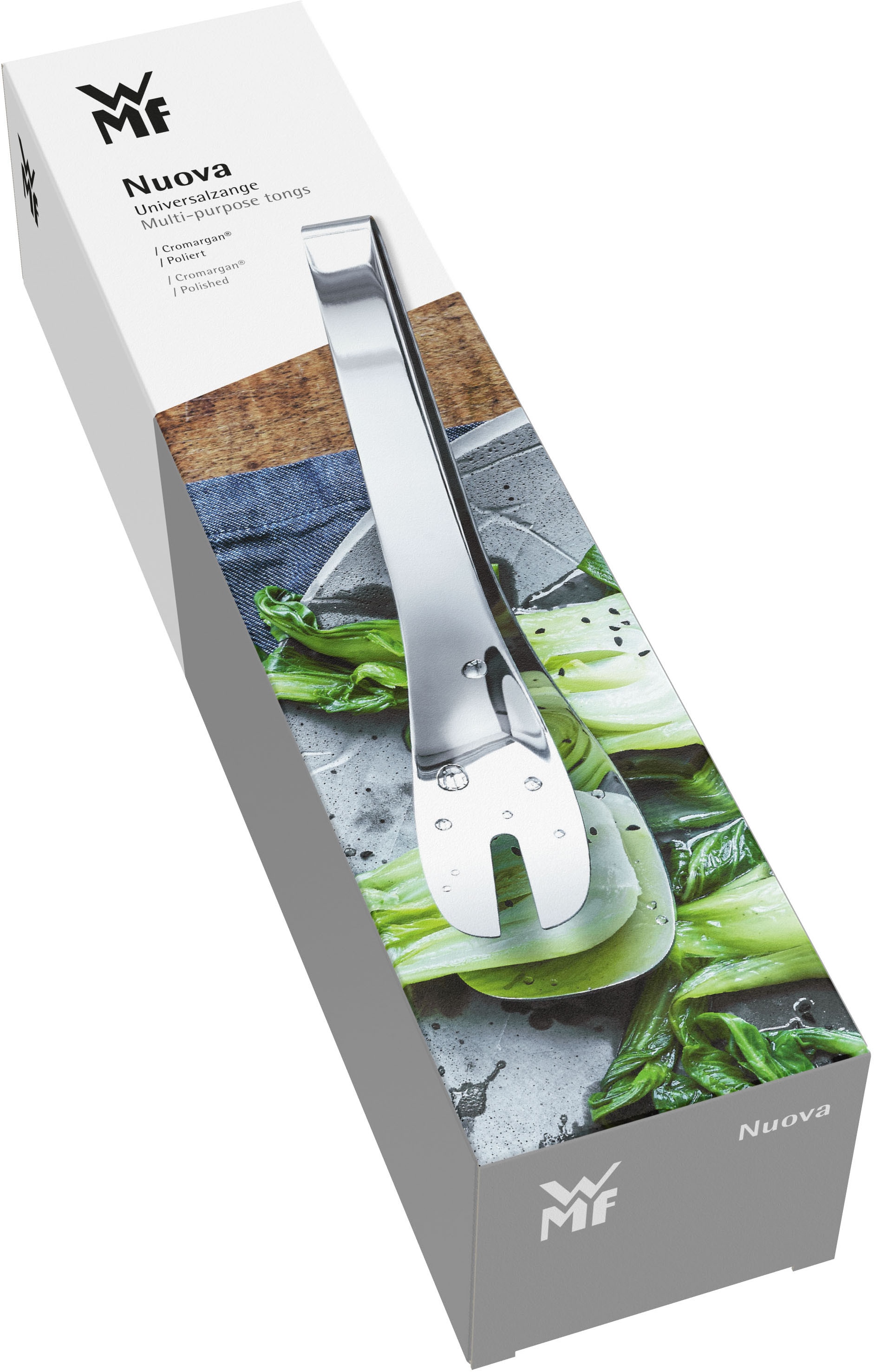 WMF Servierzange »Nuova« einhändiges Servieren, Cromargan Edelstahl rostfrei