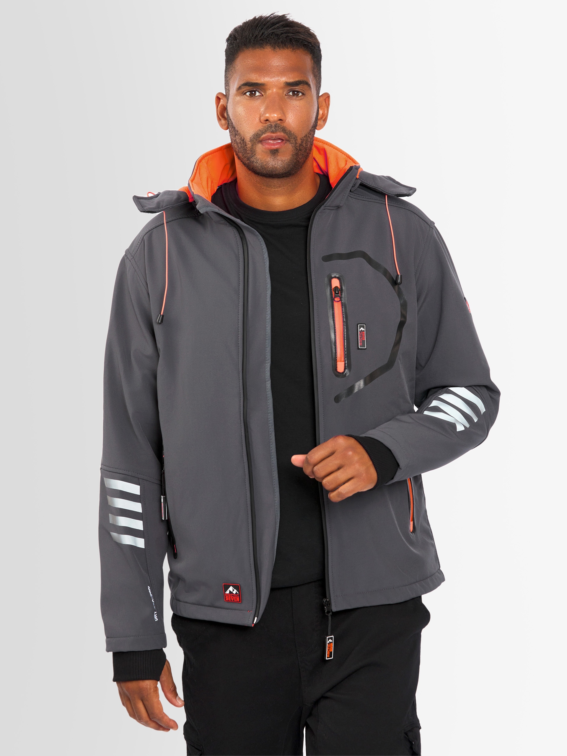 Arctic Seven Softshelljacke »Arctic Seven Herren Softshell Jacke Übergangsjacke AS301«