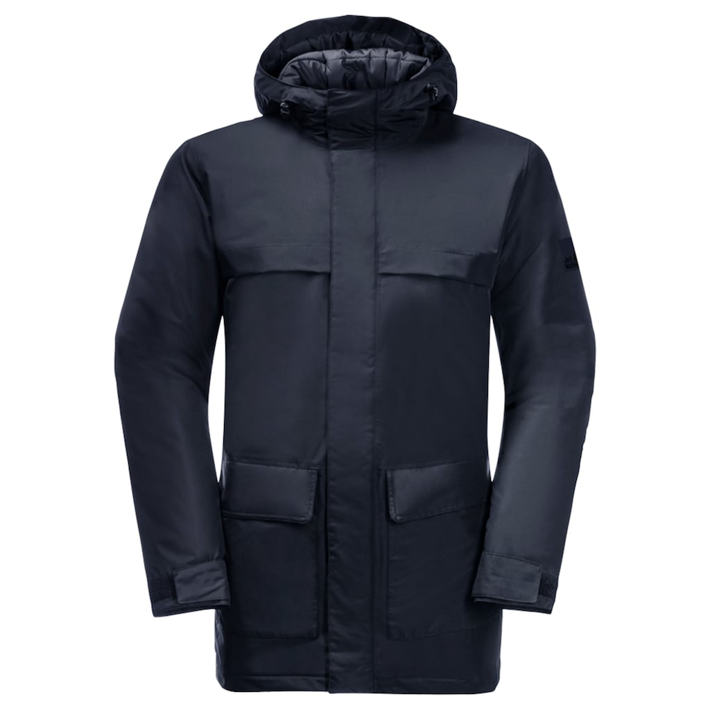 Jack Wolfskin Funktionsparka »WINTERLAGER PARKA M«, mit Kapuze