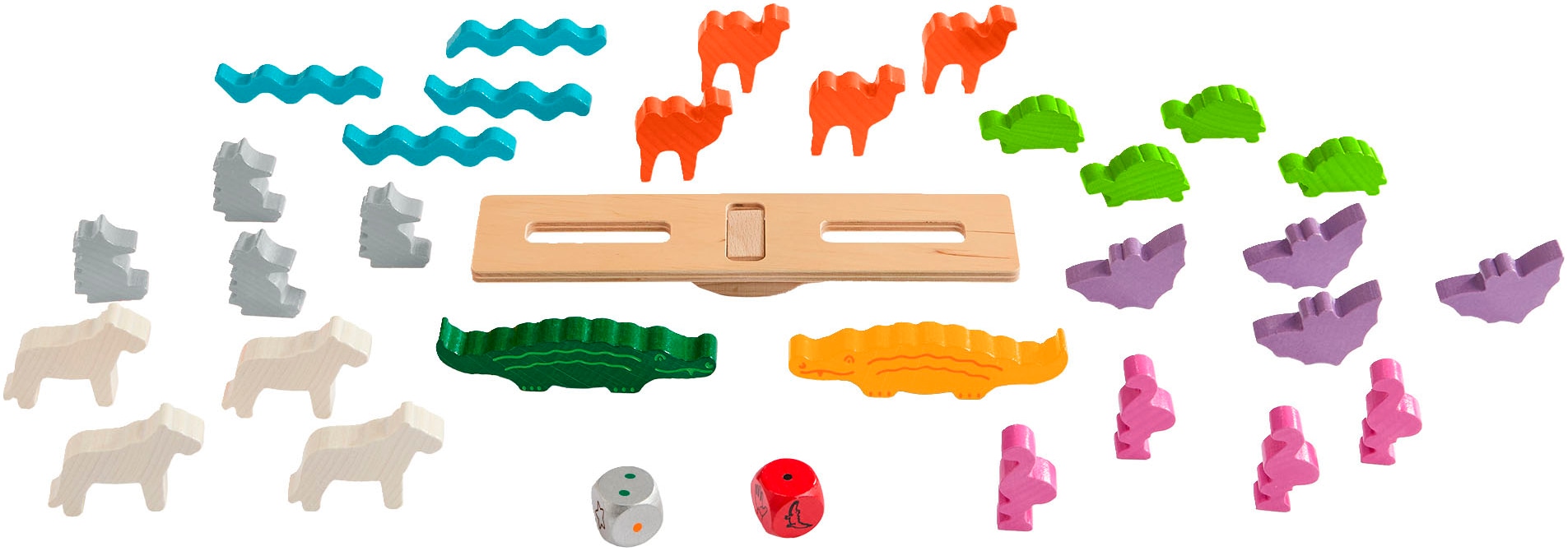 Haba Spiel »Tier auf Tier Deluxe - Doppelt hält besser: 2 Spiele in 1 Box!«