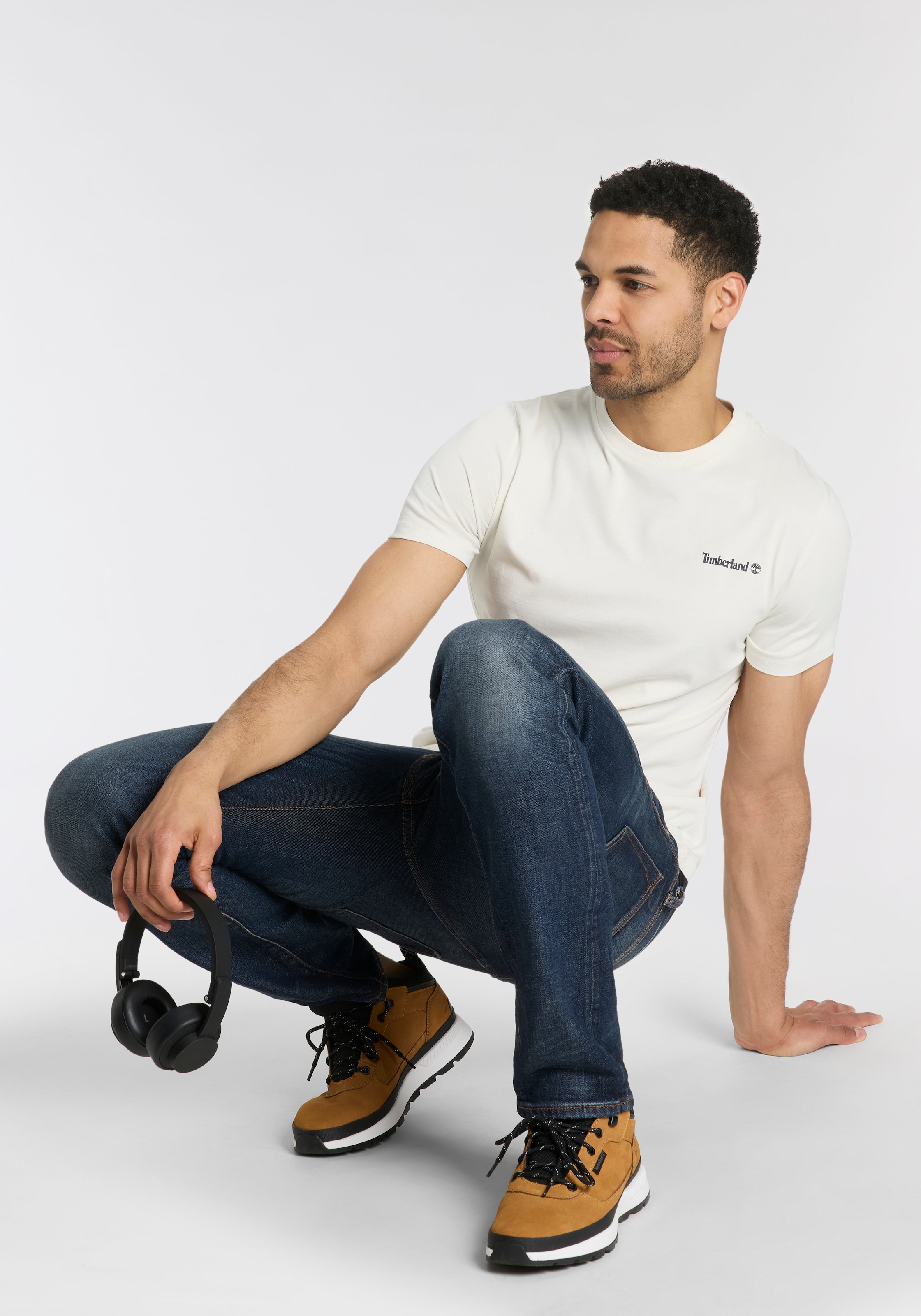 Timberland T-Shirt »Small Linear Logo Print Tee«