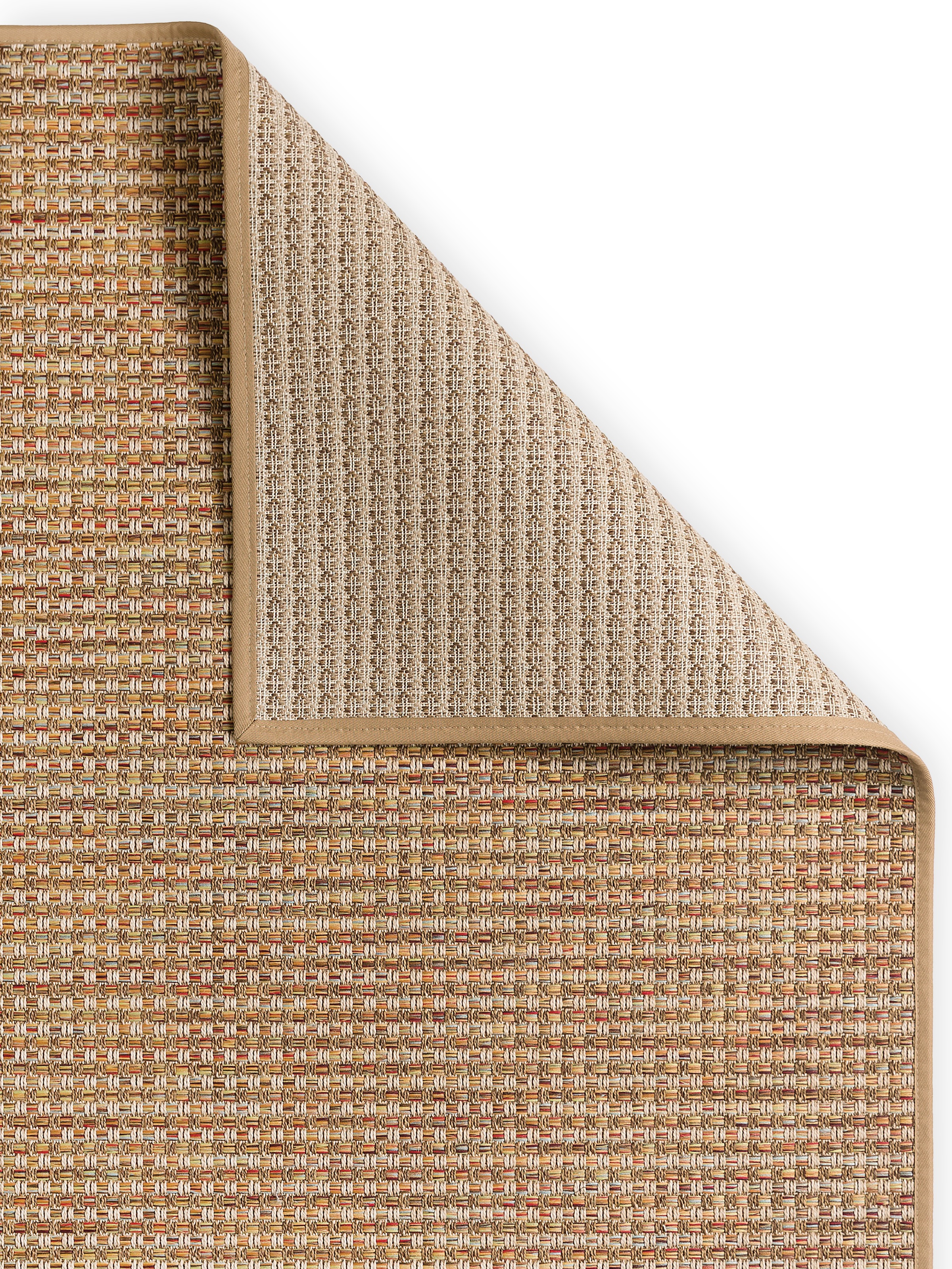 Dekowe Teppich »Joy Antigua« rechteckig 10 mm Höhe meliert, Weboptik, mit Bordüre, In- und Outdoor geeignet