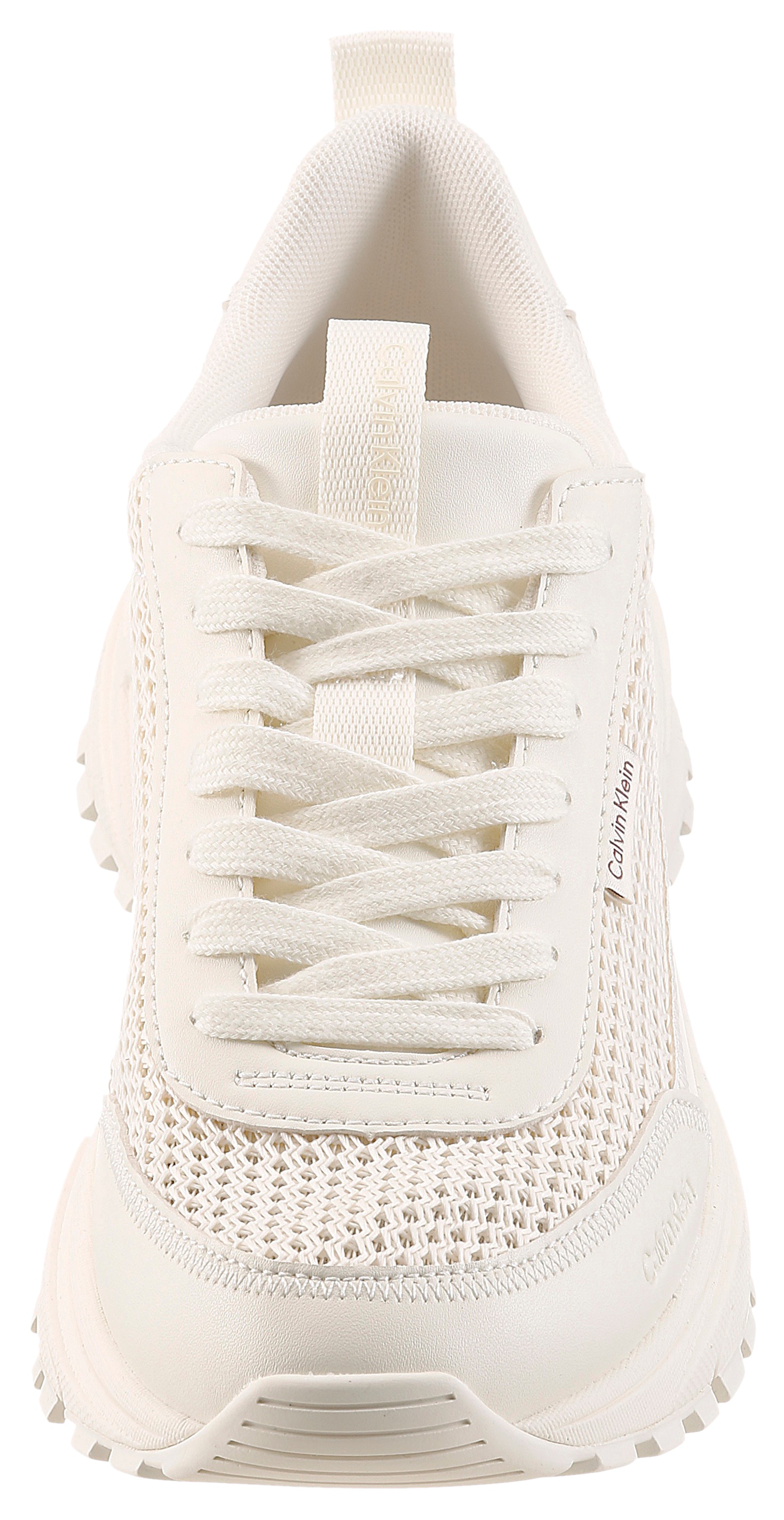 Calvin Klein Plateausneaker »HIKE RUNNER LACEUP MESH«  Chunky Sneaker, Halbschuh, Freizeitsneaker mit Profilsohle